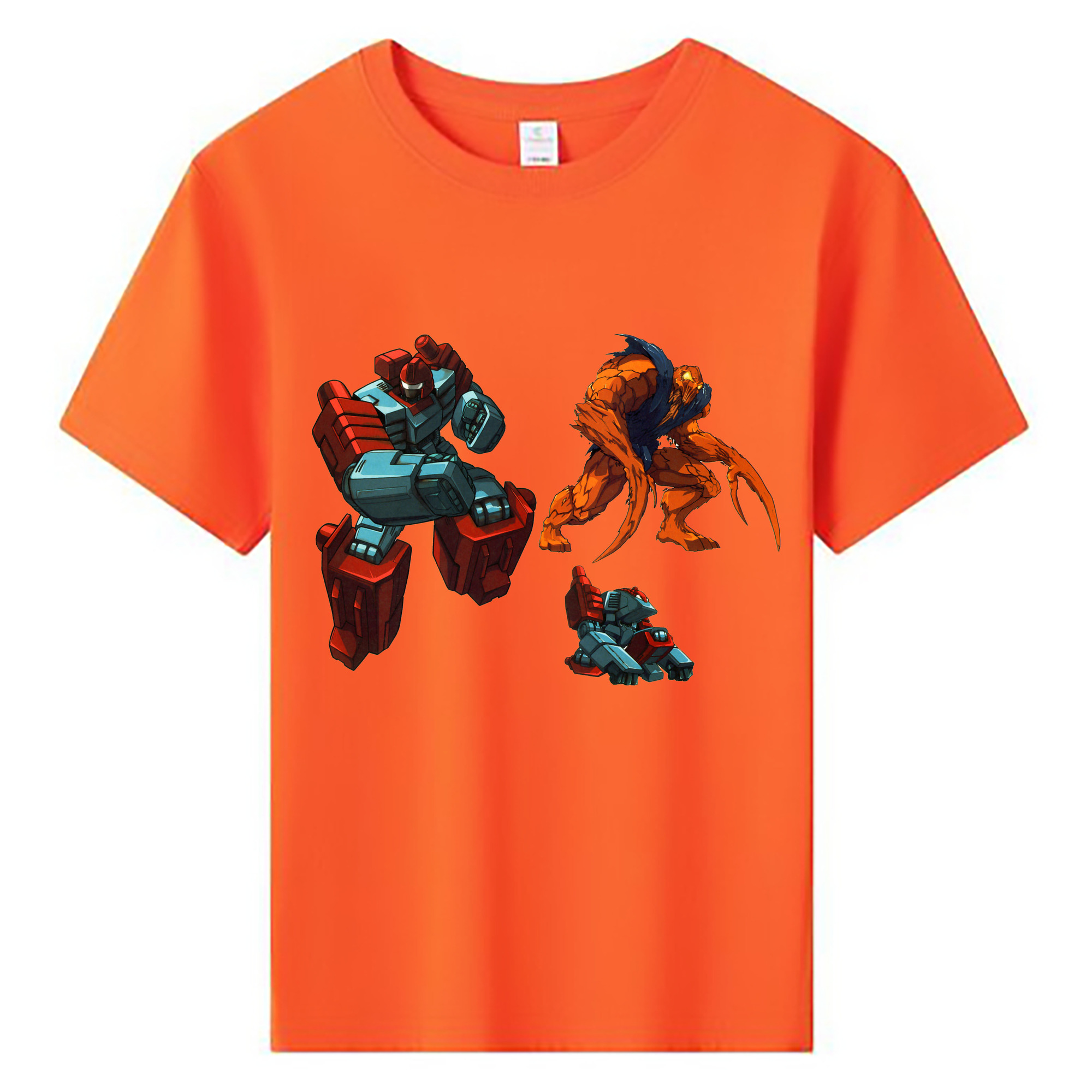 （画像用）  綿100％キッズTシャツ（フロントプリント）