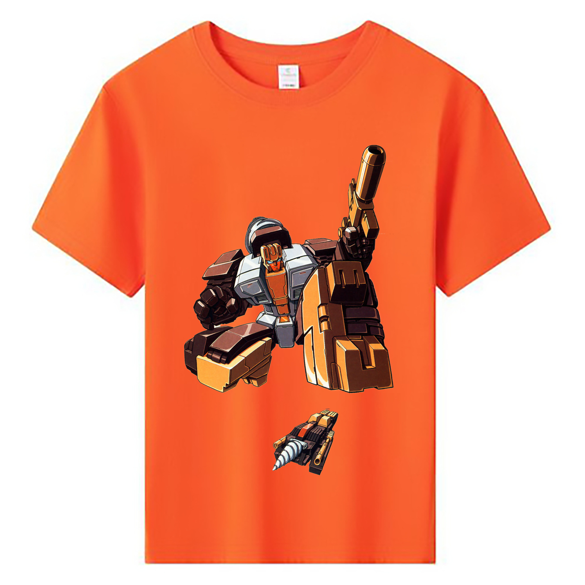 （画像用）  綿100％キッズTシャツ（フロントプリント）