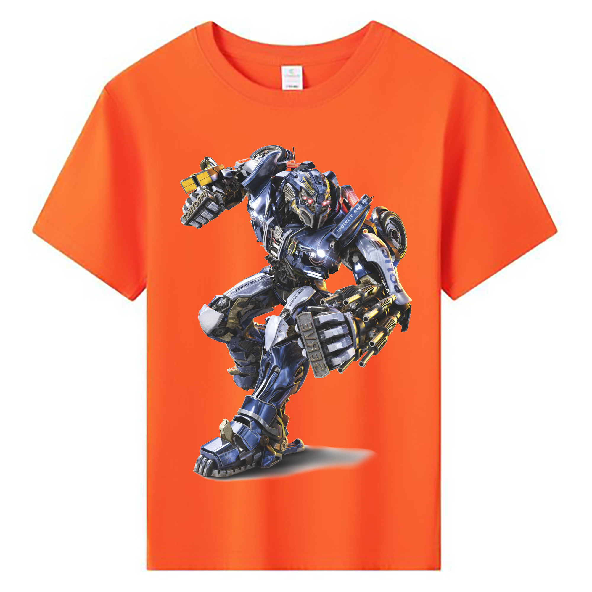 （画像用）  綿100％キッズTシャツ（フロントプリント）