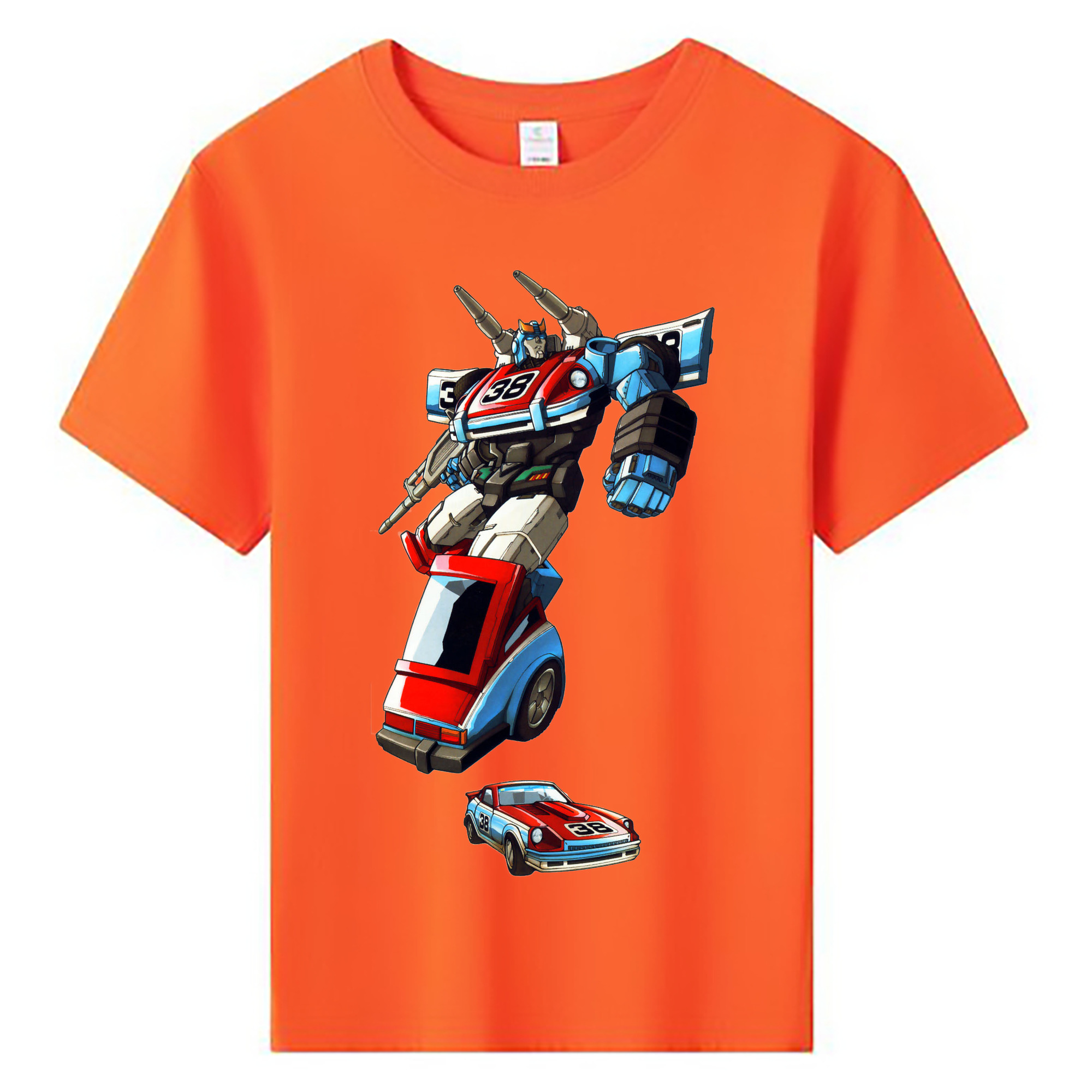 （画像用）  綿100％キッズTシャツ（フロントプリント）