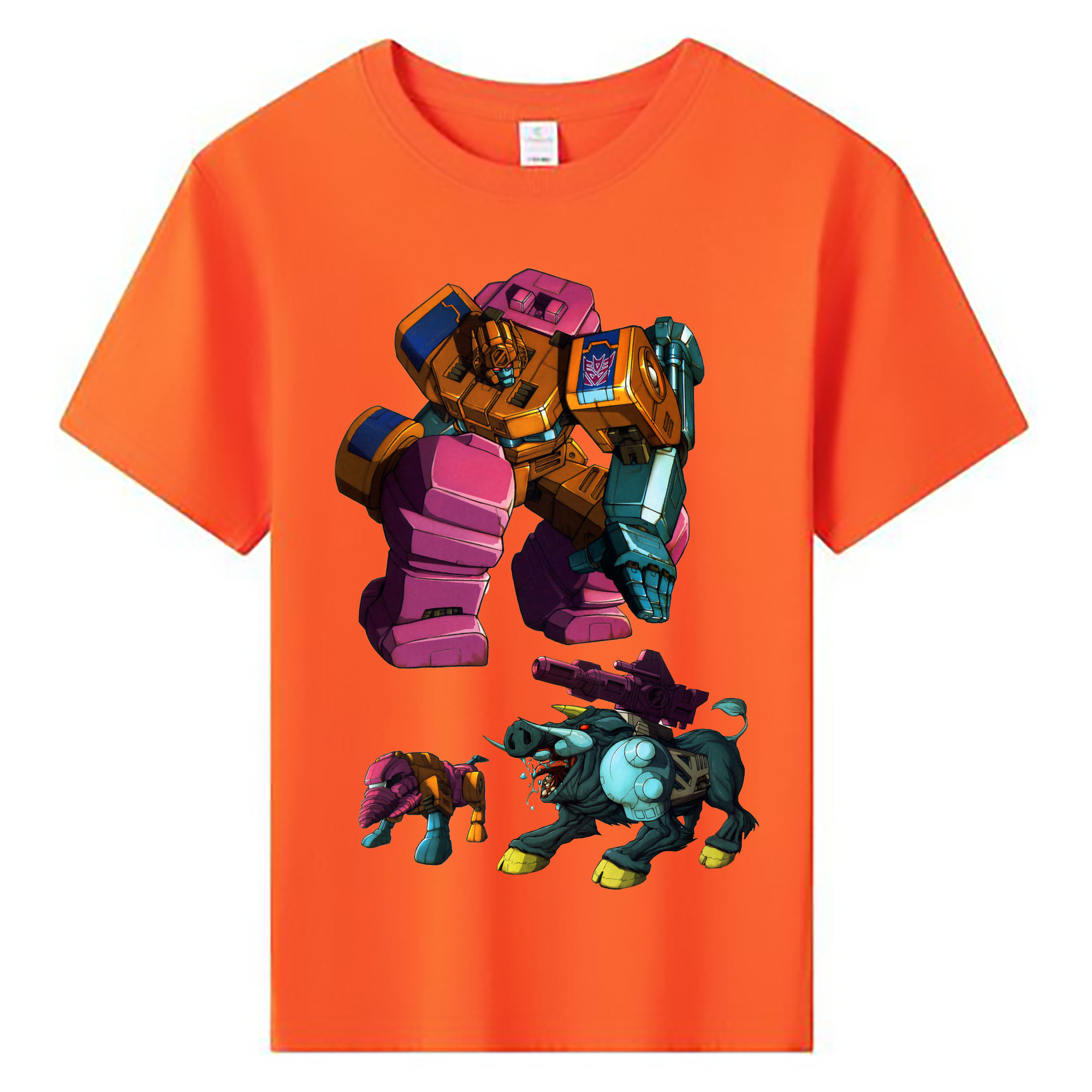 （画像用）  綿100％キッズTシャツ（フロントプリント）