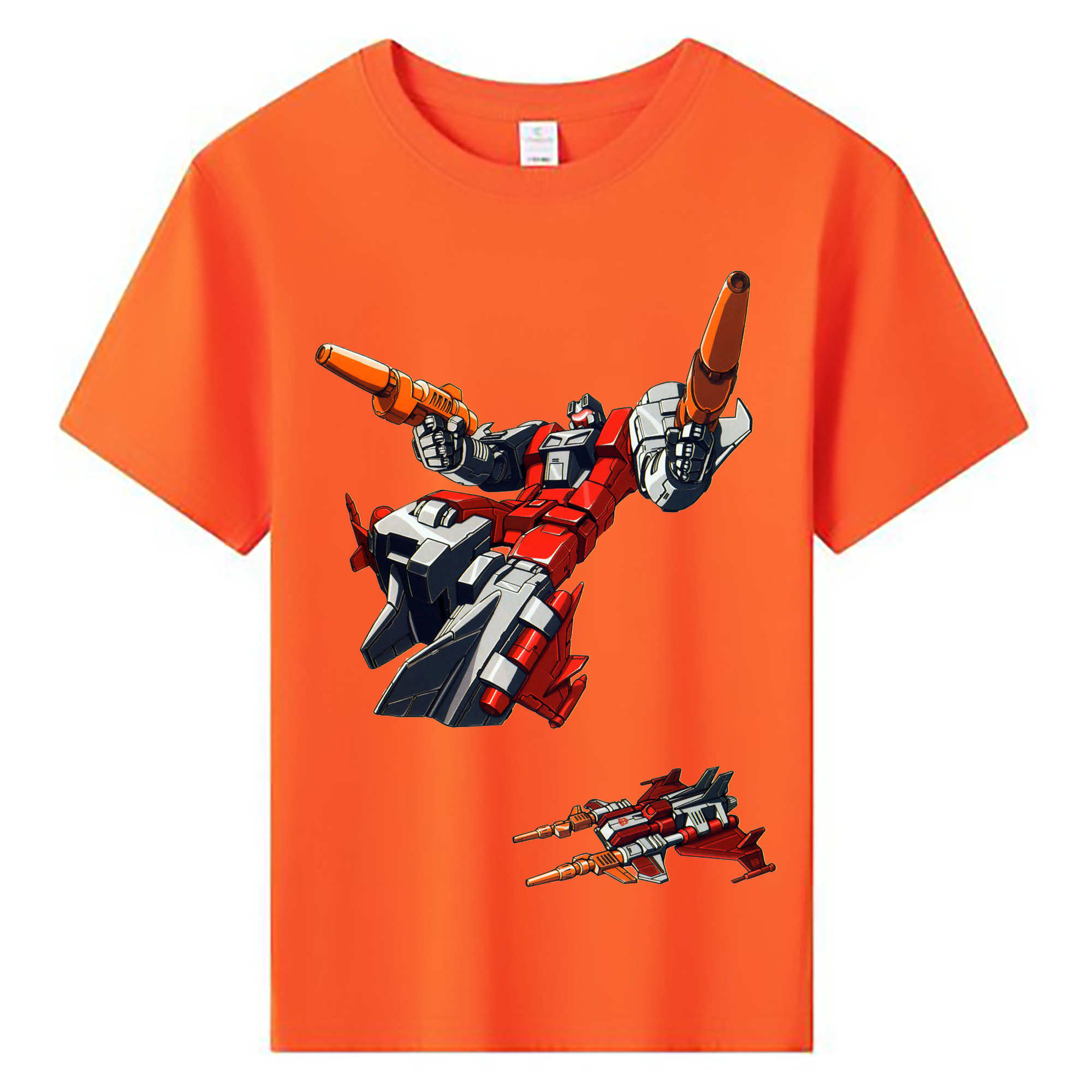（画像用）  綿100％キッズTシャツ（フロントプリント）