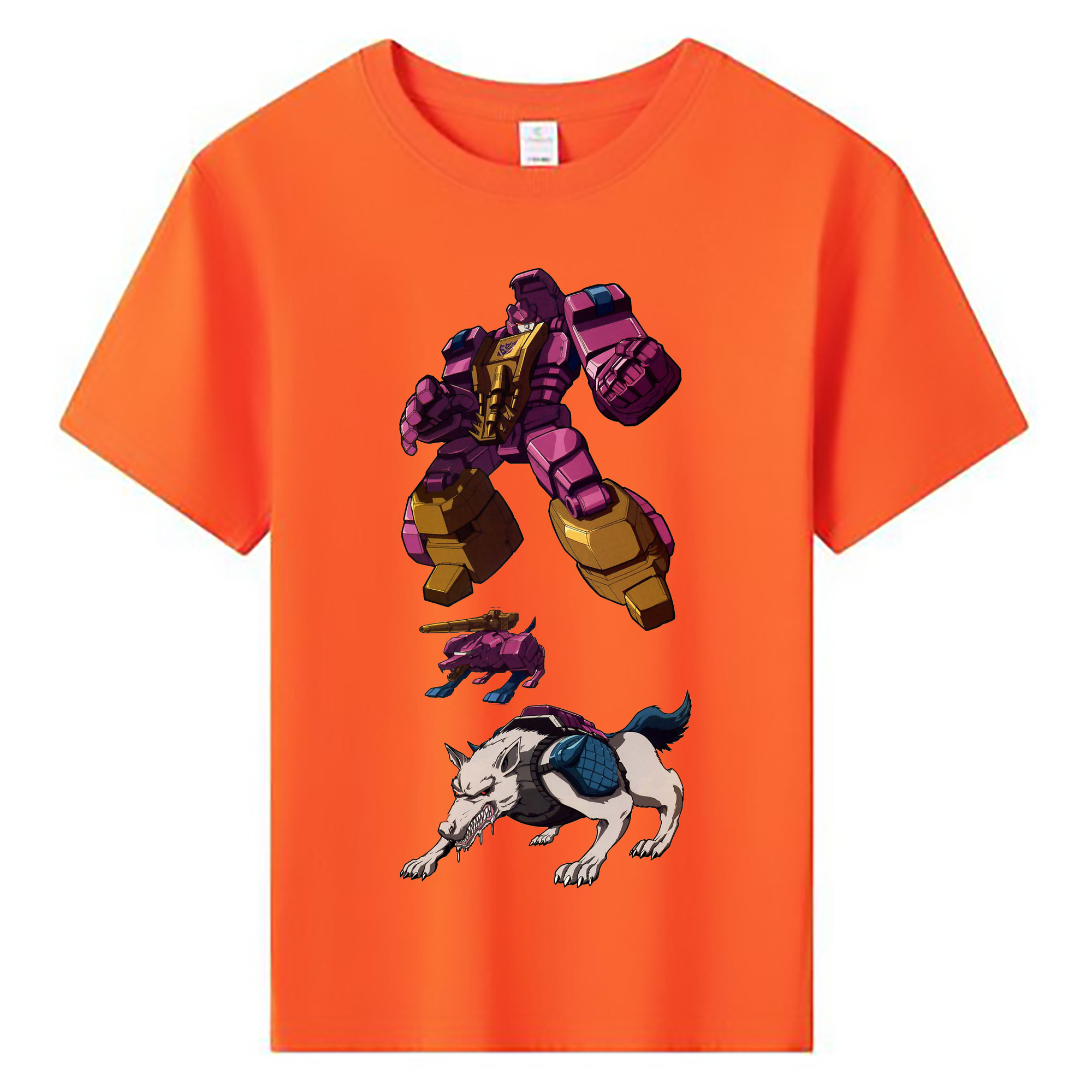 （画像用）  綿100％キッズTシャツ（フロントプリント）