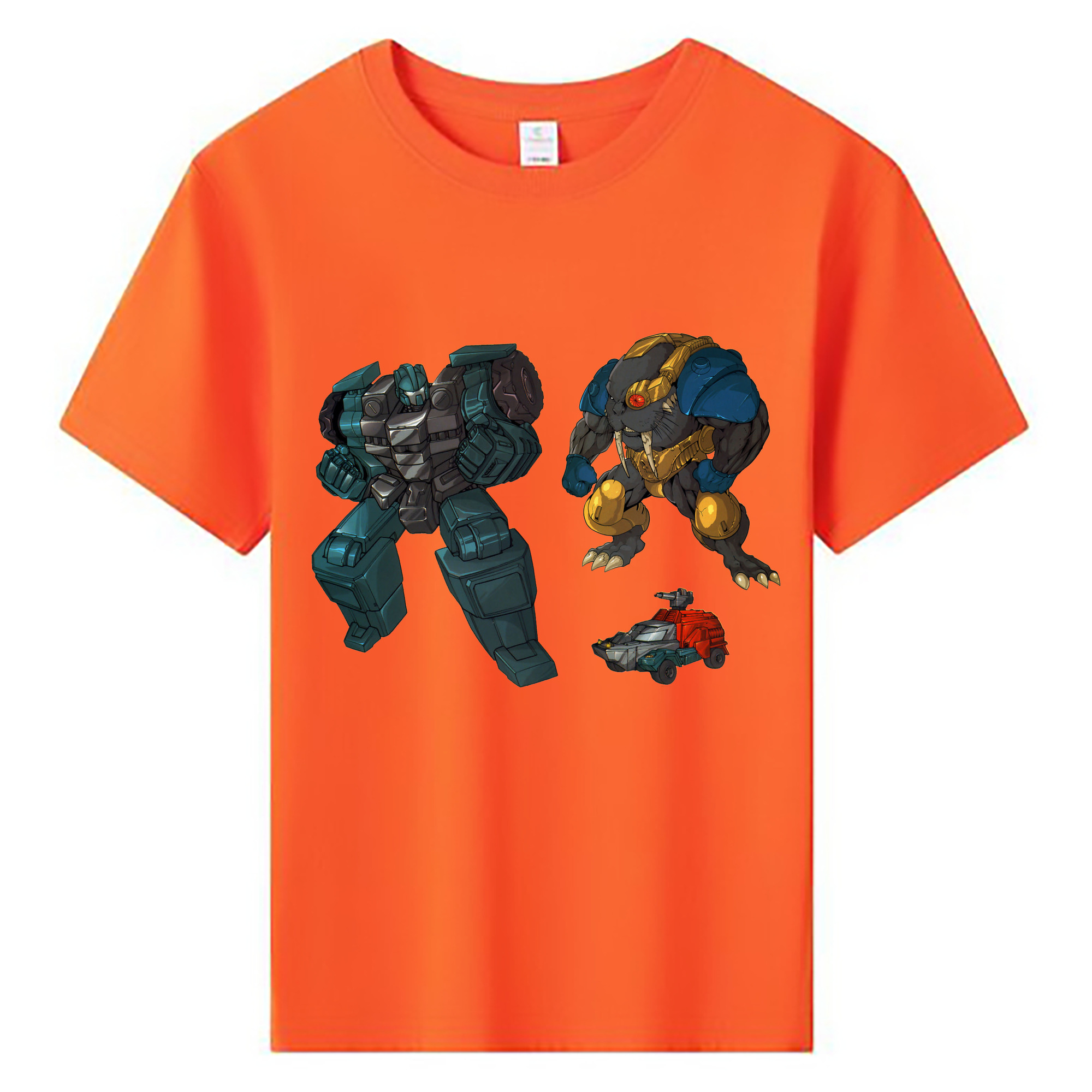 （画像用）  綿100％キッズTシャツ（フロントプリント）
