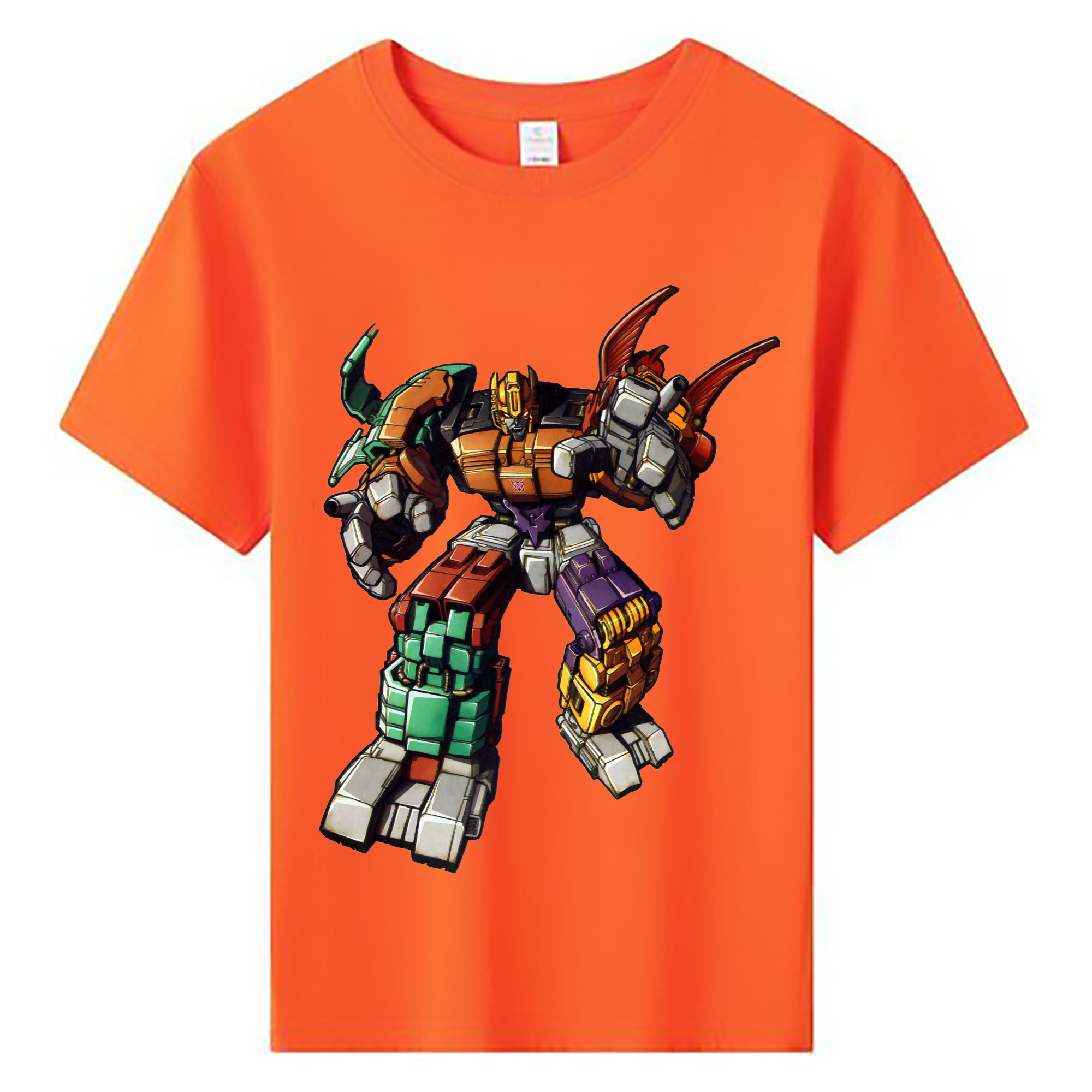 （画像用）  綿100％キッズTシャツ（フロントプリント）