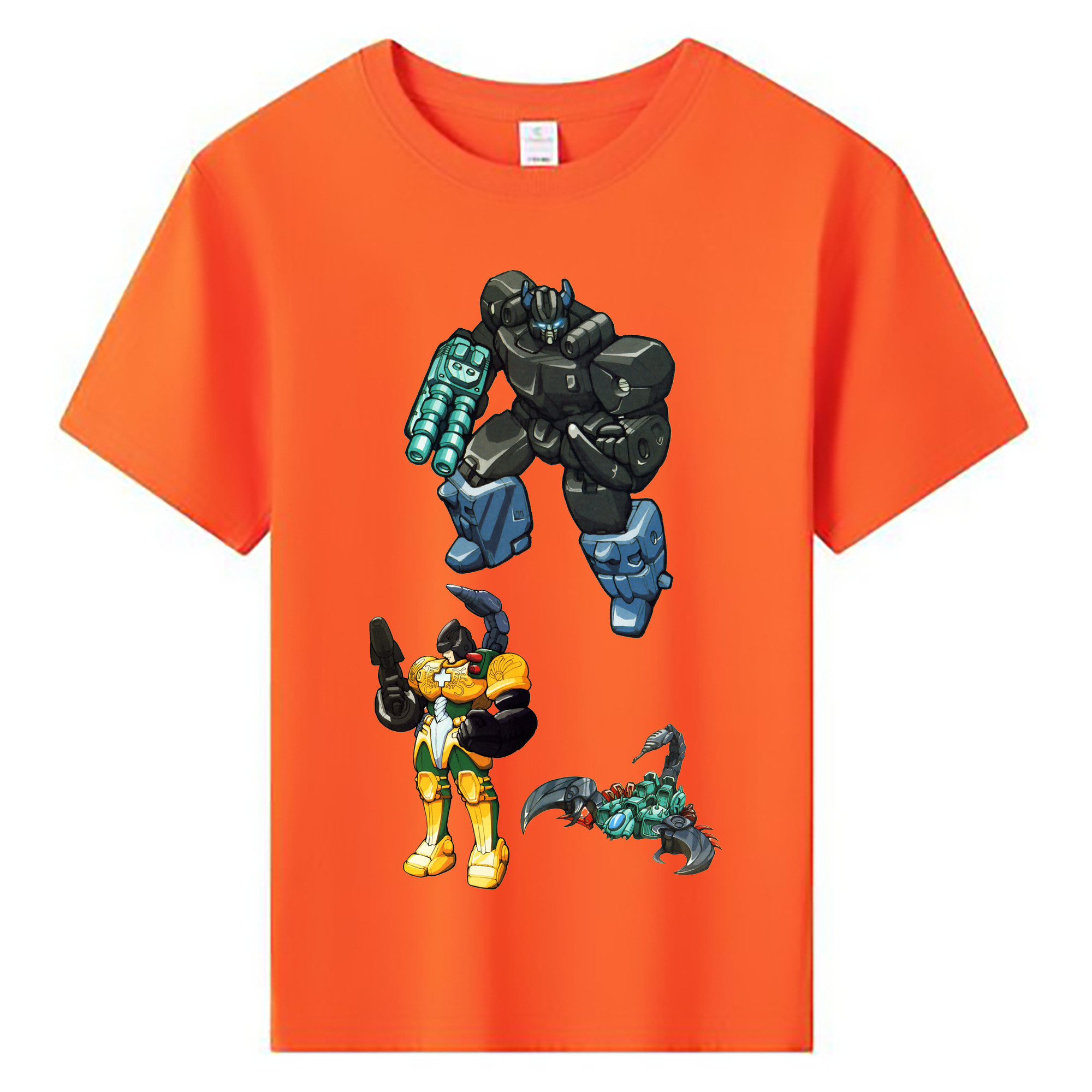 （画像用）  綿100％キッズTシャツ（フロントプリント）
