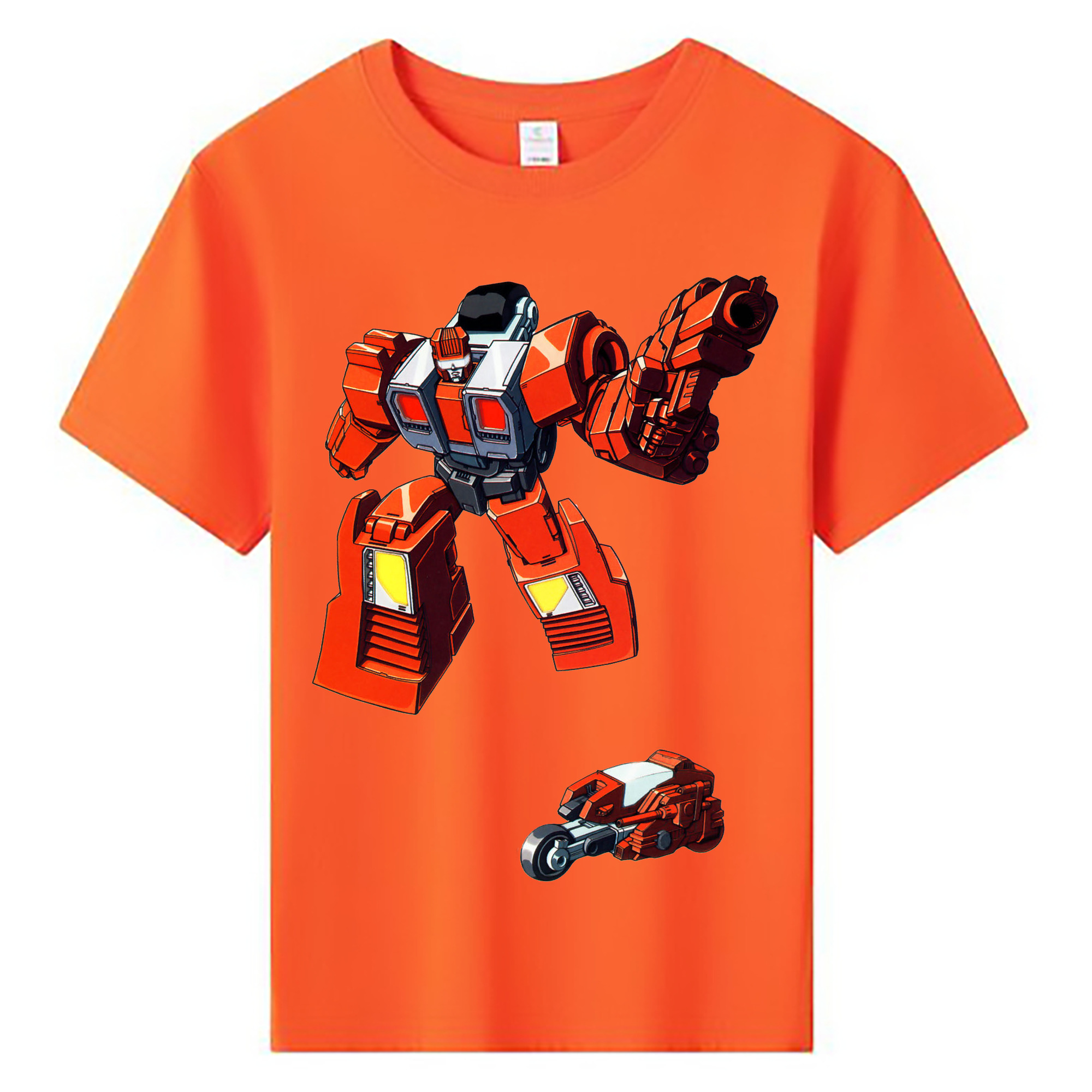 （画像用）  綿100％キッズTシャツ（フロントプリント）