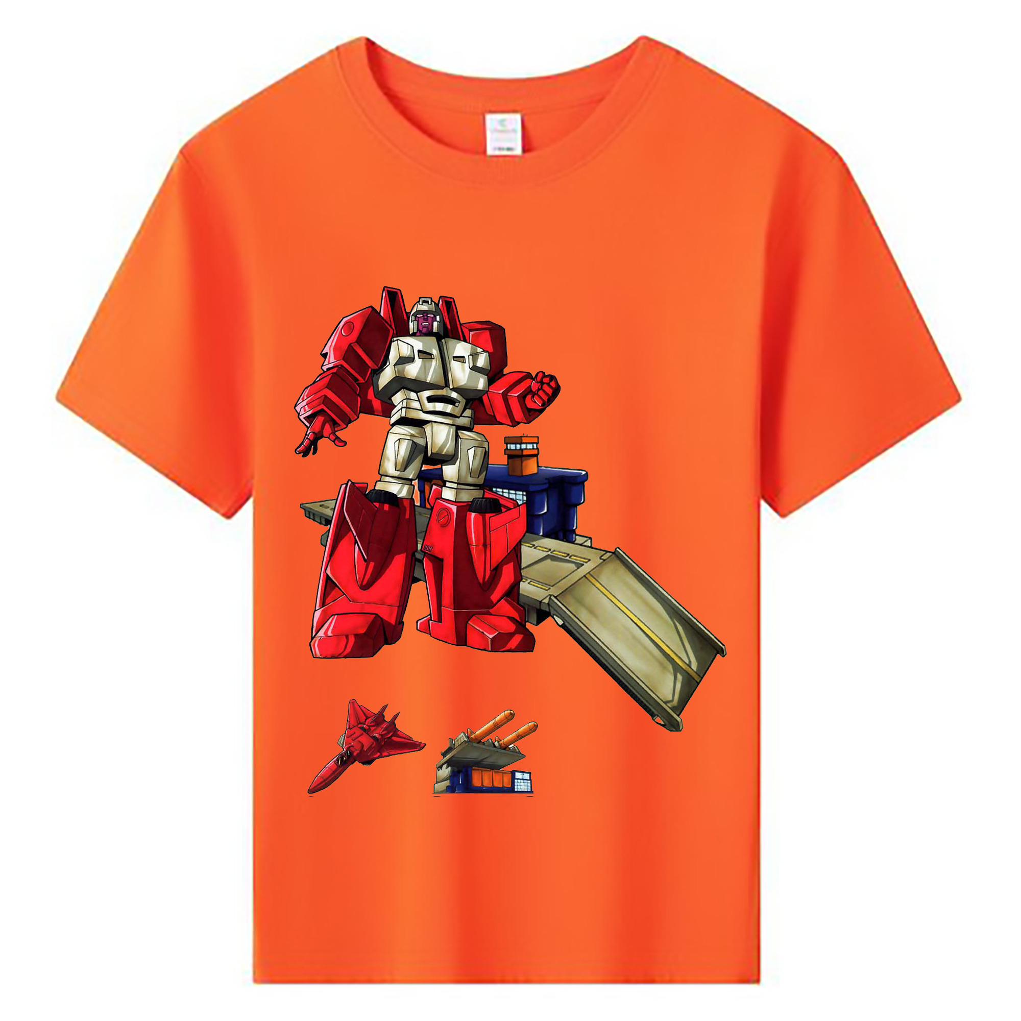 （画像用）  綿100％キッズTシャツ（フロントプリント）