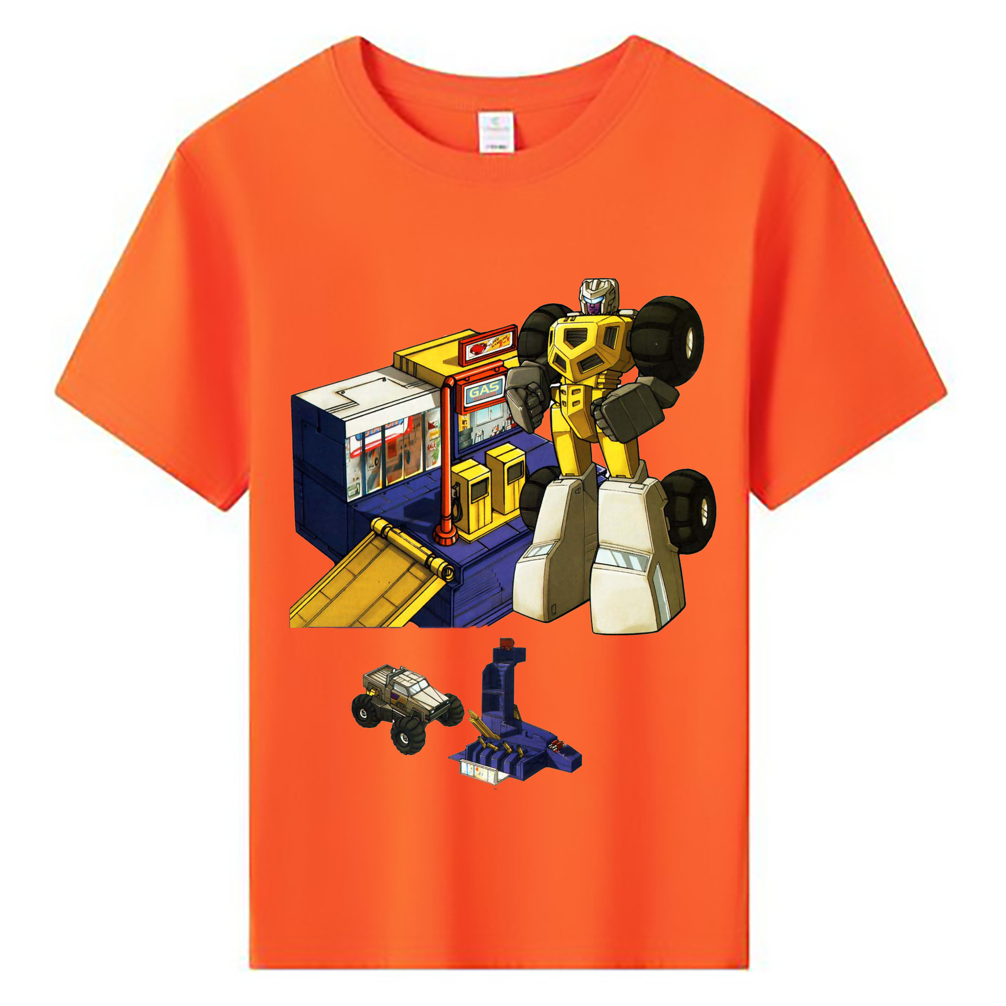 （画像用）  綿100％キッズTシャツ（フロントプリント）