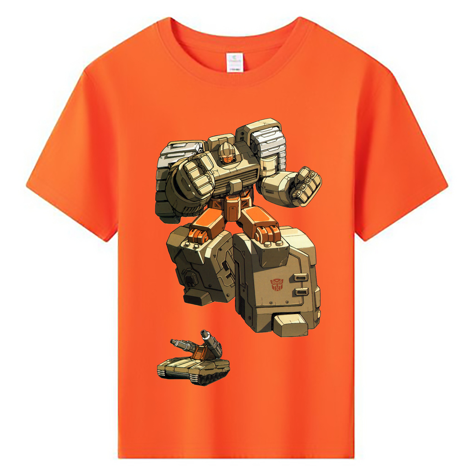 （画像用）  綿100％キッズTシャツ（フロントプリント）