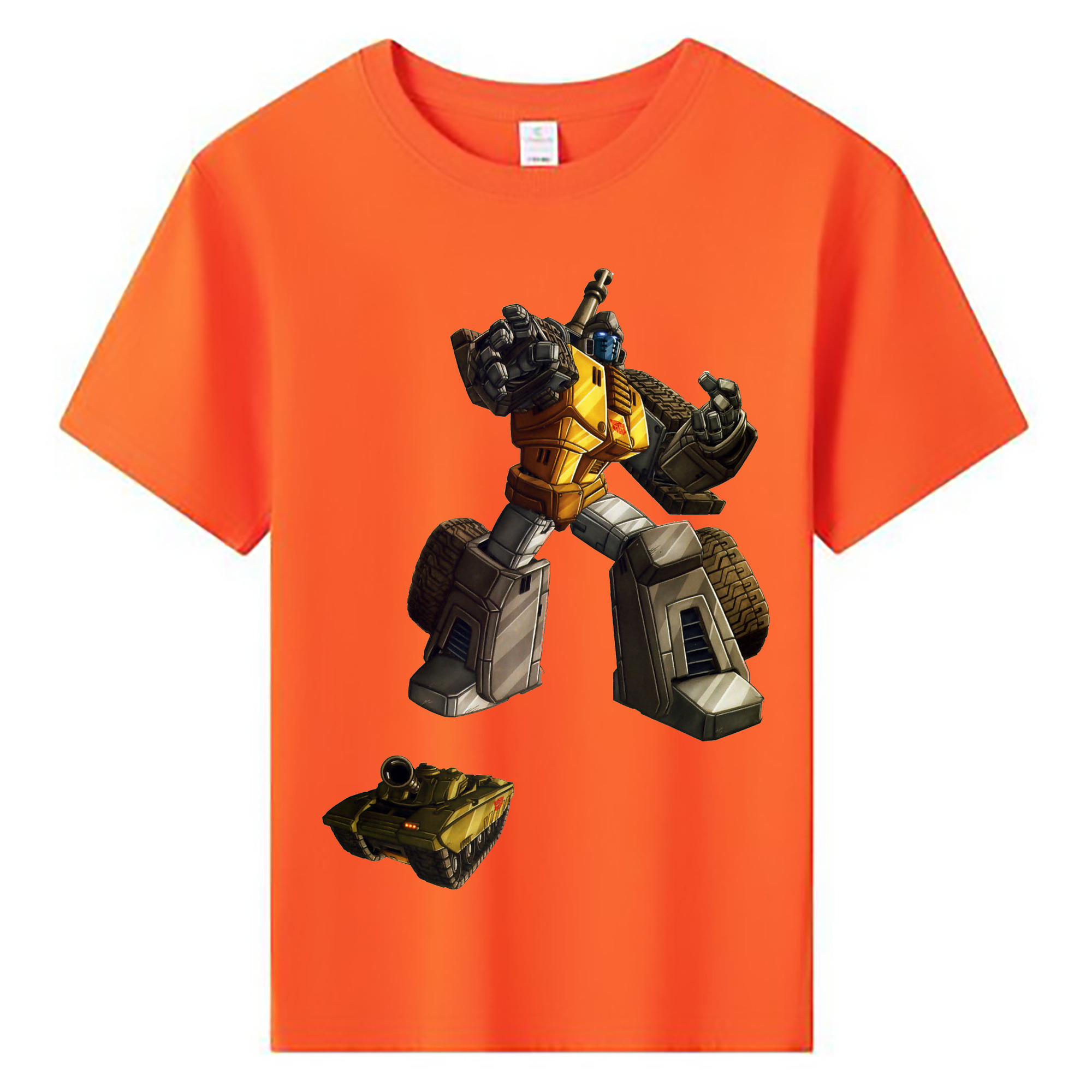 （画像用）  綿100％キッズTシャツ（フロントプリント）