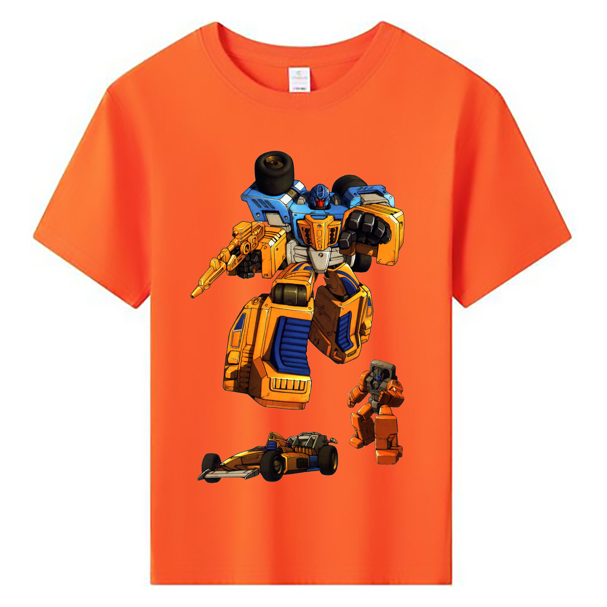 （画像用）  綿100％キッズTシャツ（フロントプリント）