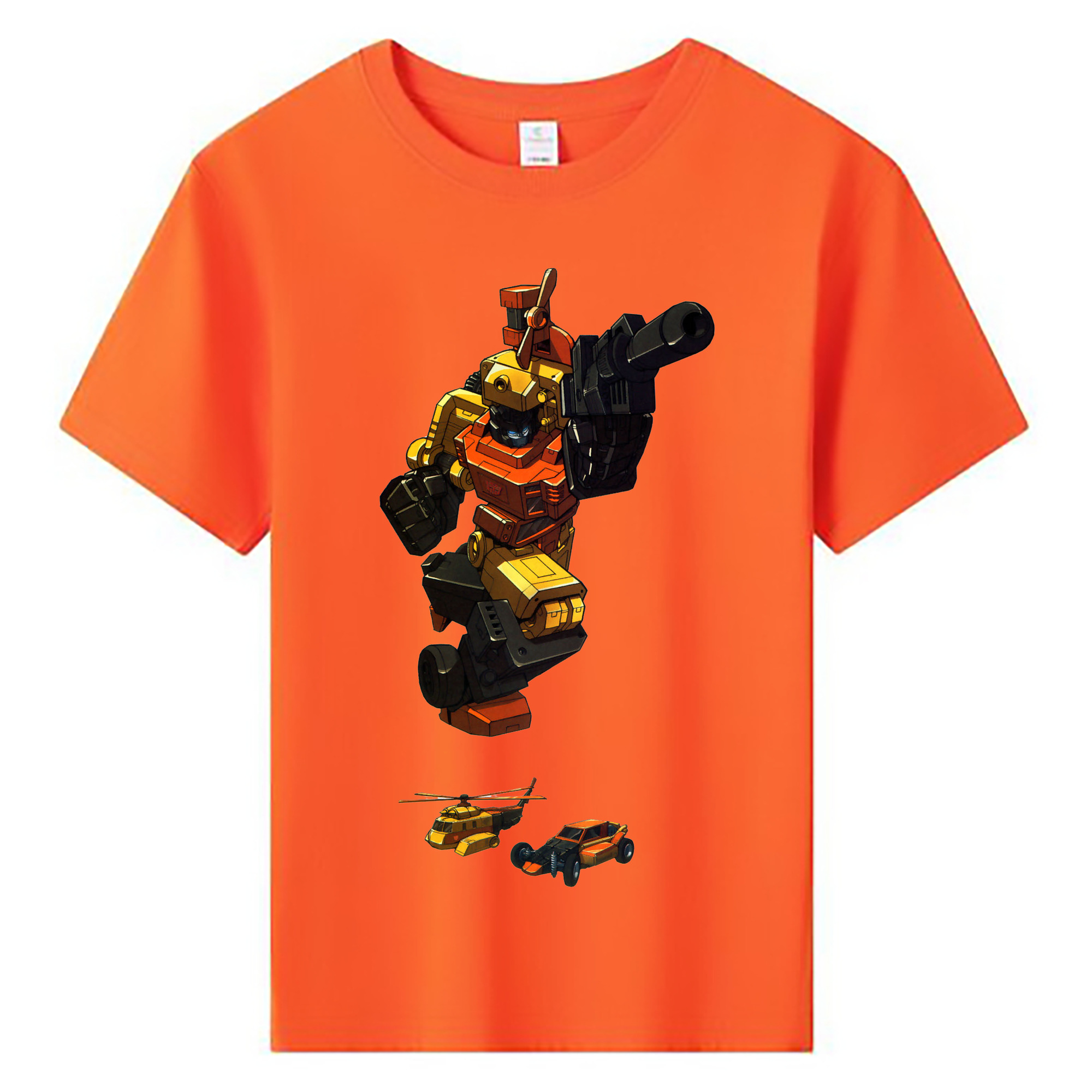 （画像用）  綿100％キッズTシャツ（フロントプリント）