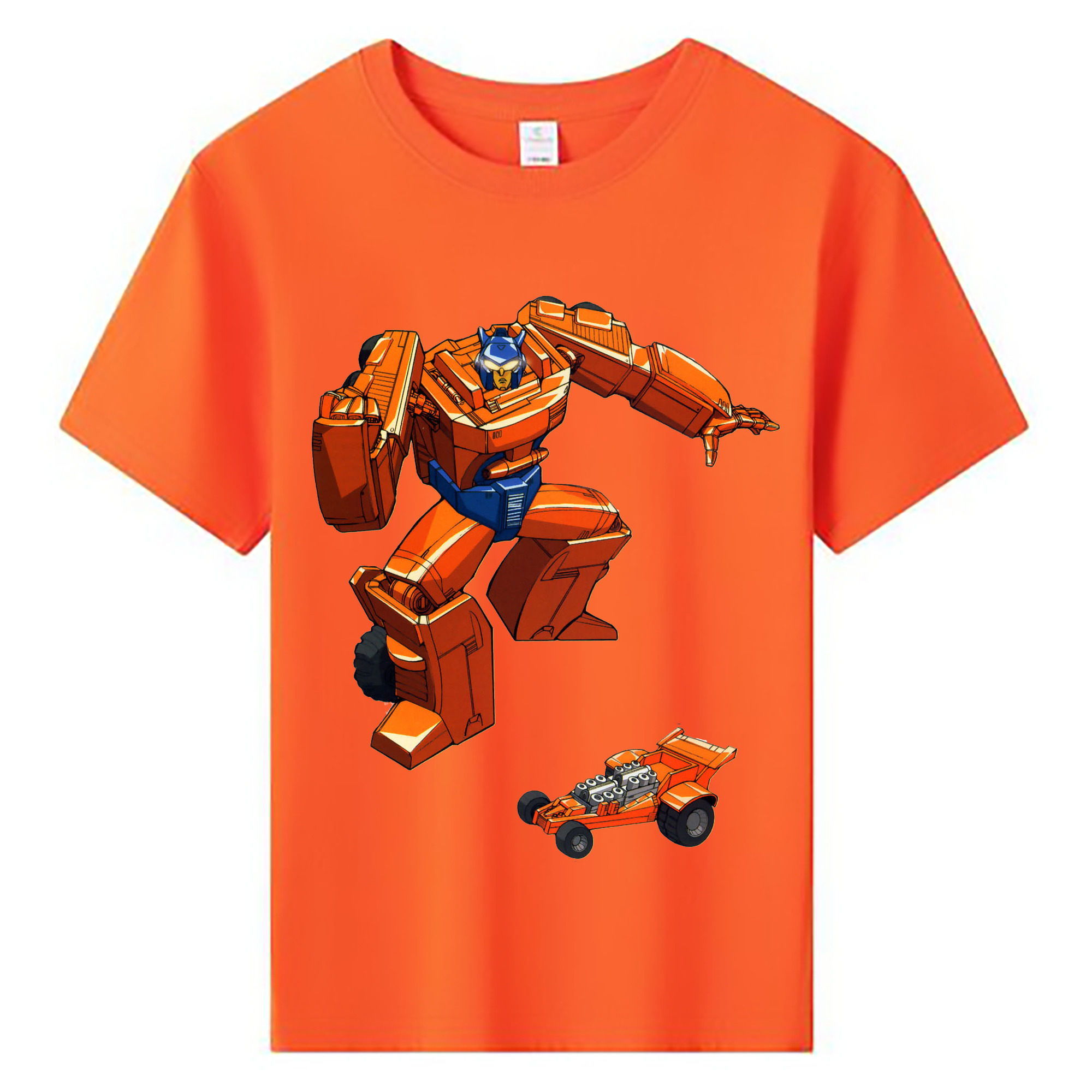 （画像用）  綿100％キッズTシャツ（フロントプリント）