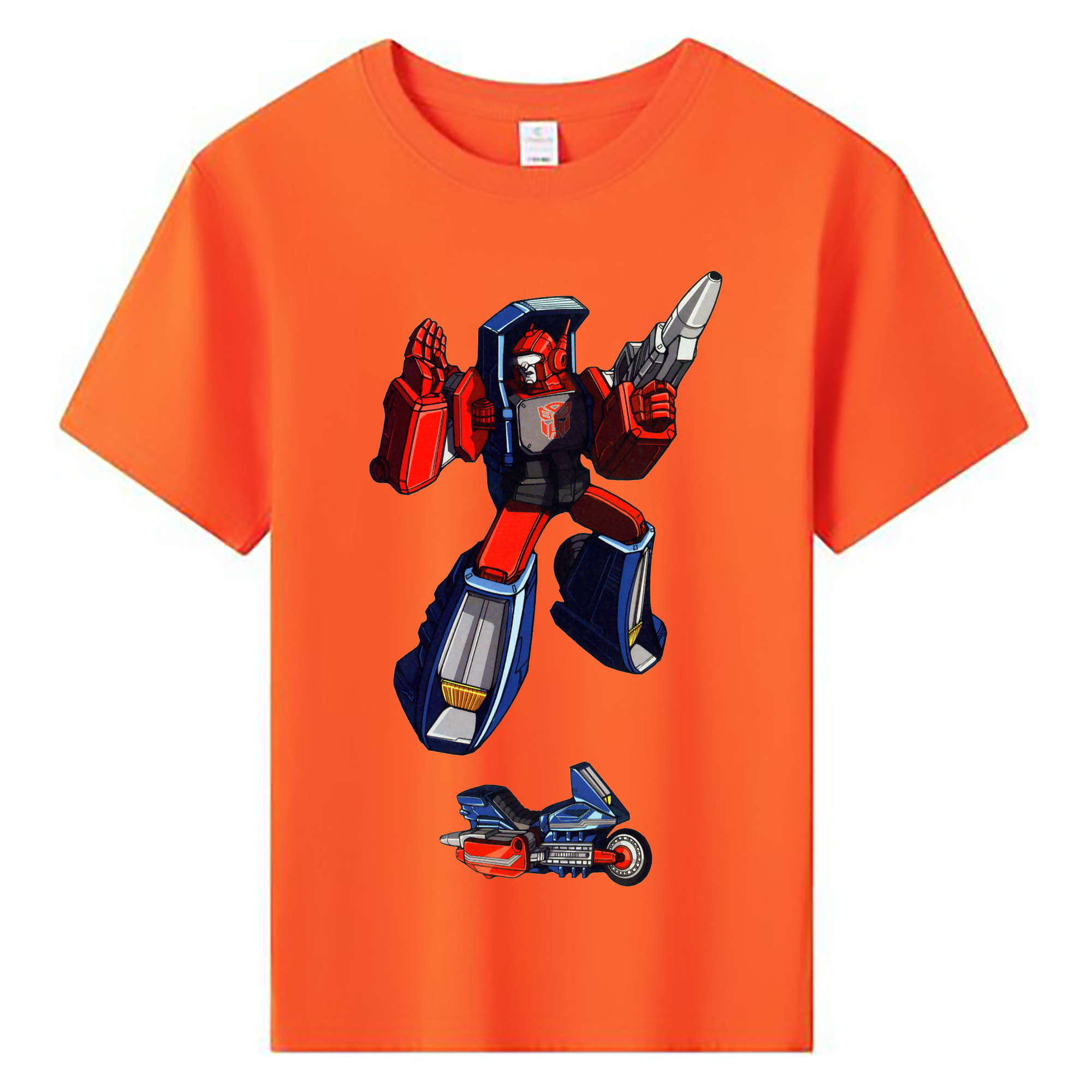 （画像用）  綿100％キッズTシャツ（フロントプリント）