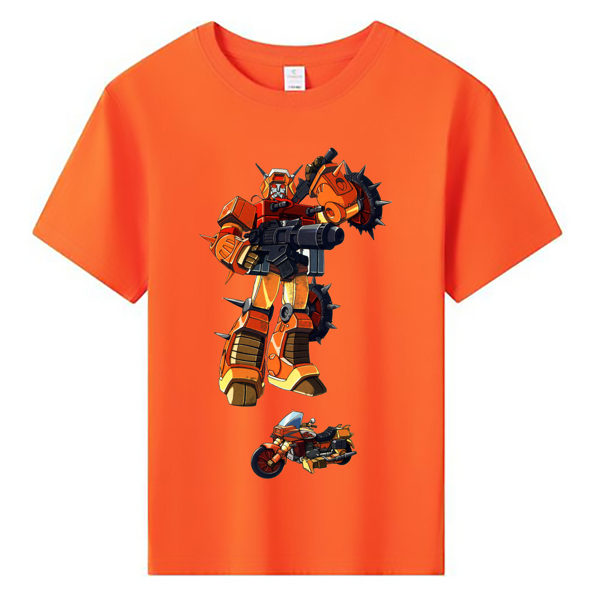 （画像用）  綿100％キッズTシャツ（フロントプリント）