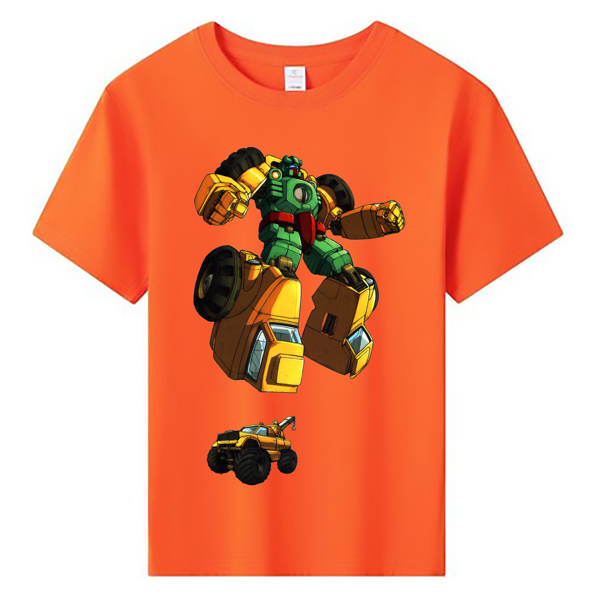（画像用）  綿100％キッズTシャツ（フロントプリント）