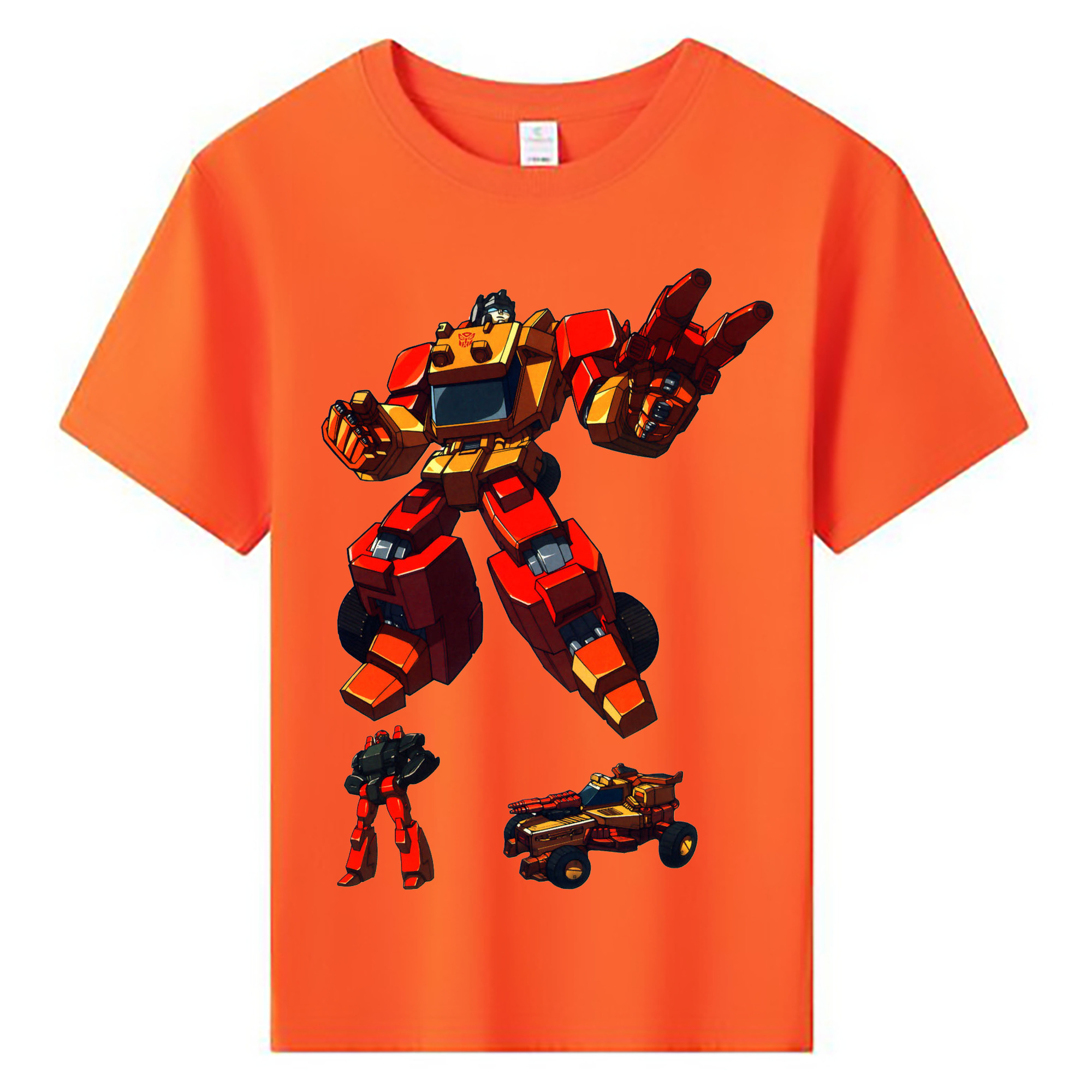 （画像用）  綿100％キッズTシャツ（フロントプリント）