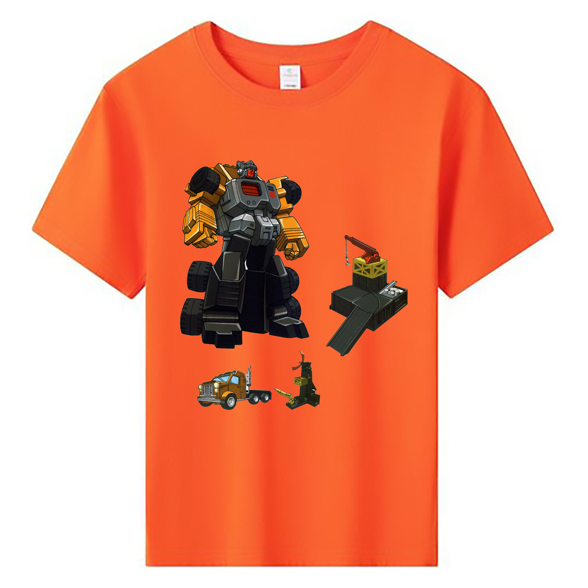 （画像用）  綿100％キッズTシャツ（フロントプリント）