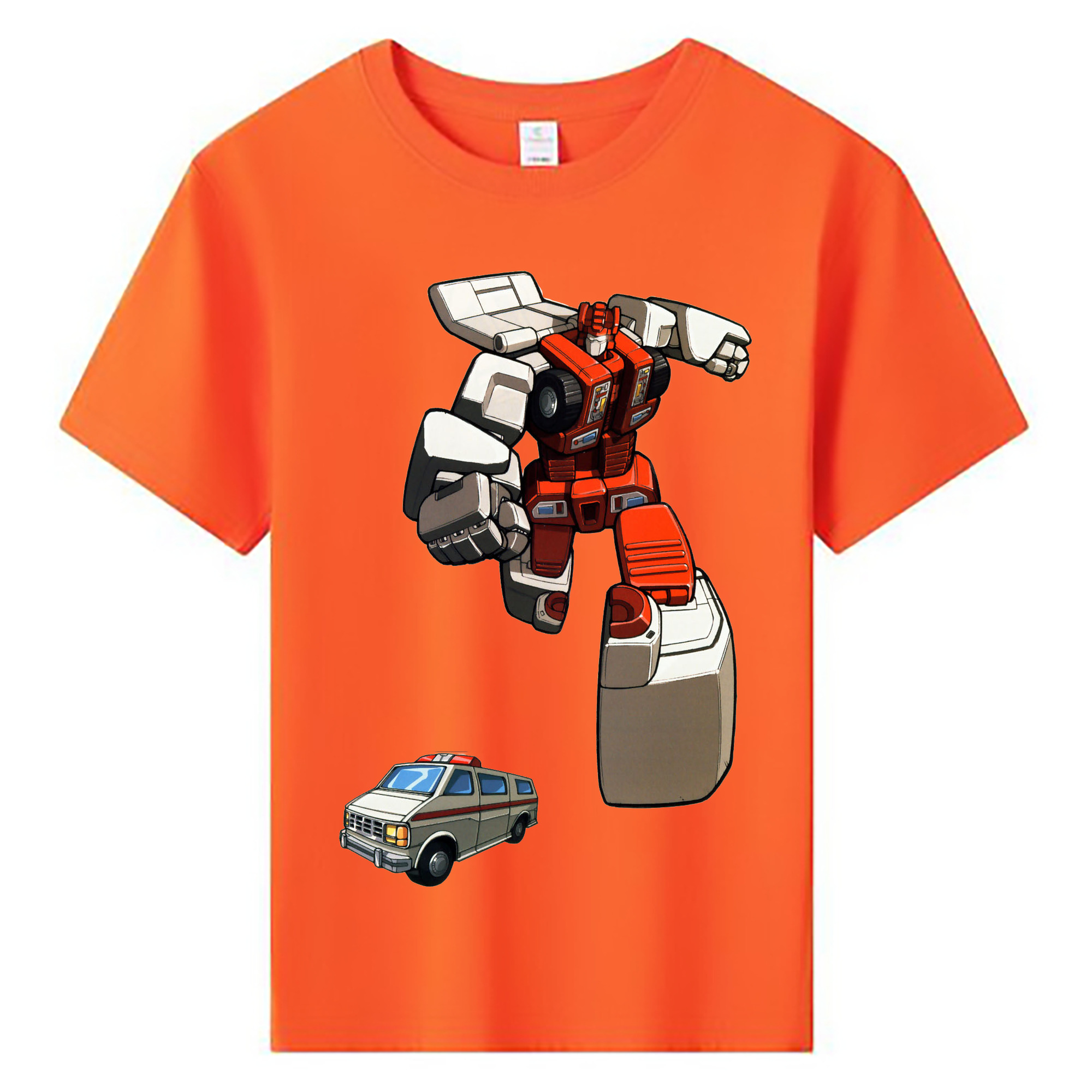 （画像用）  綿100％キッズTシャツ（フロントプリント）