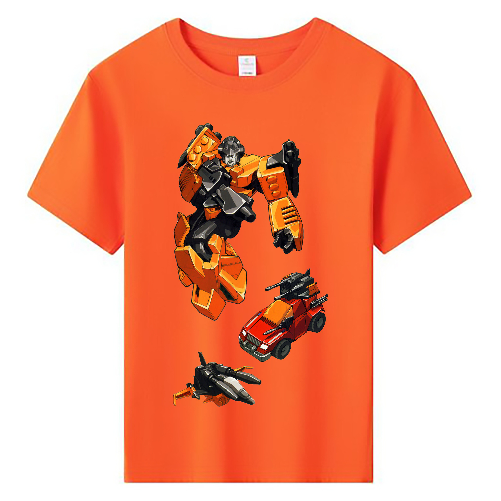 （画像用）  綿100％キッズTシャツ（フロントプリント）