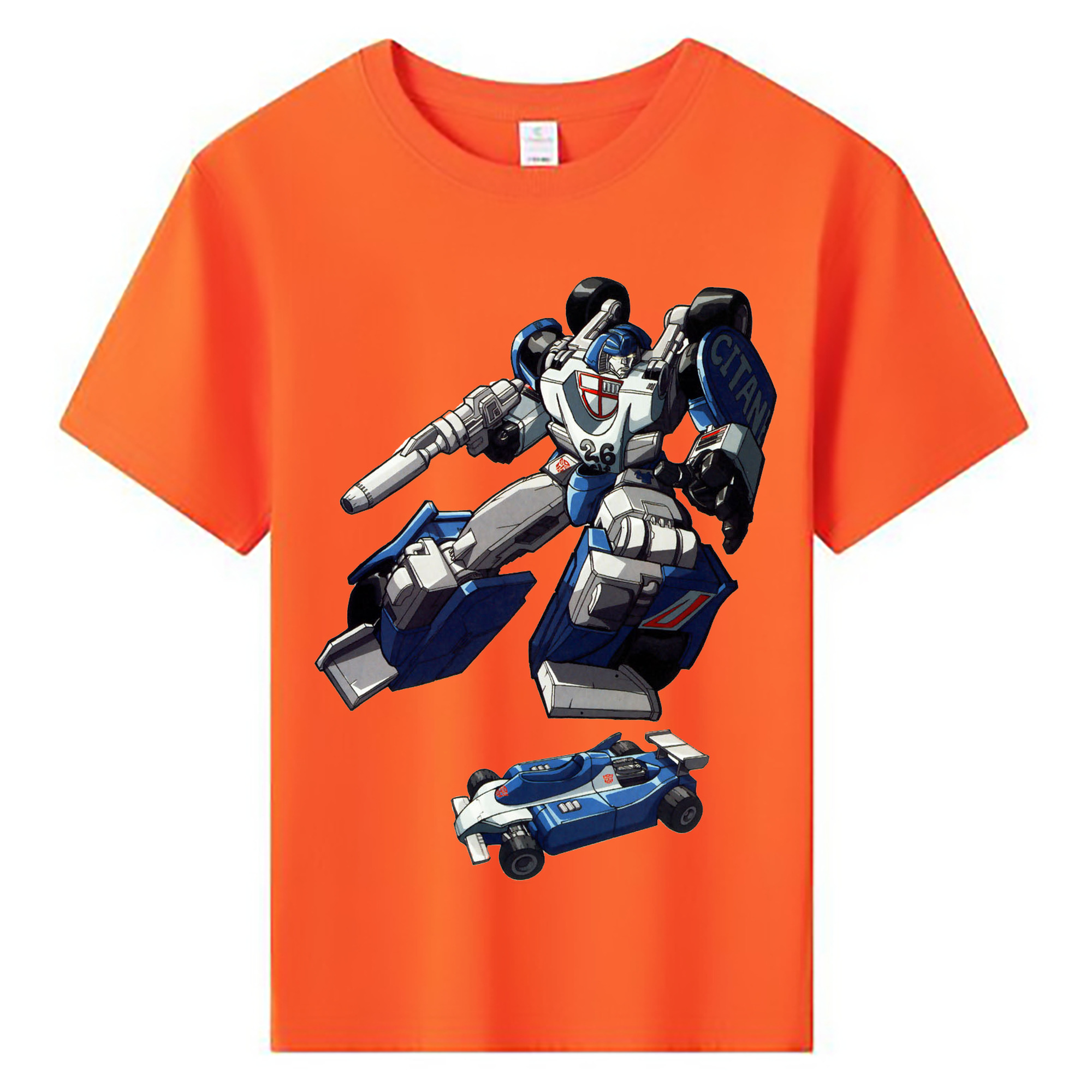 （画像用）  綿100％キッズTシャツ（フロントプリント）