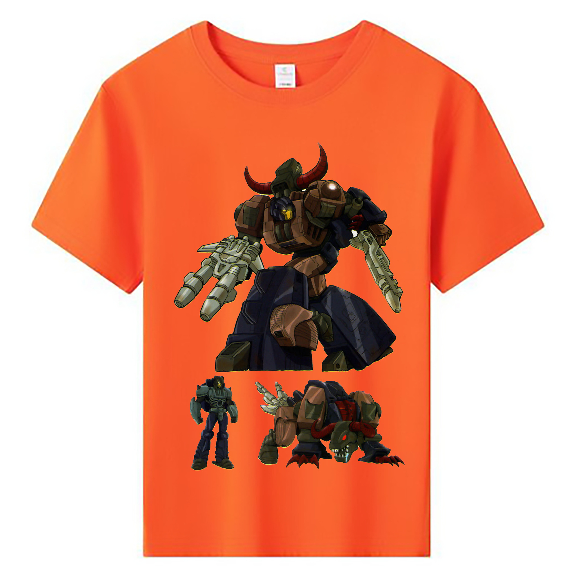 （画像用）  綿100％キッズTシャツ（フロントプリント）