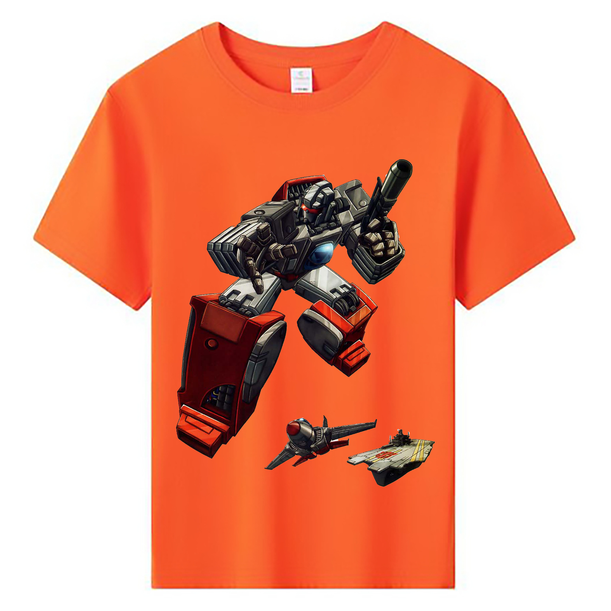 （画像用）  綿100％キッズTシャツ（フロントプリント）