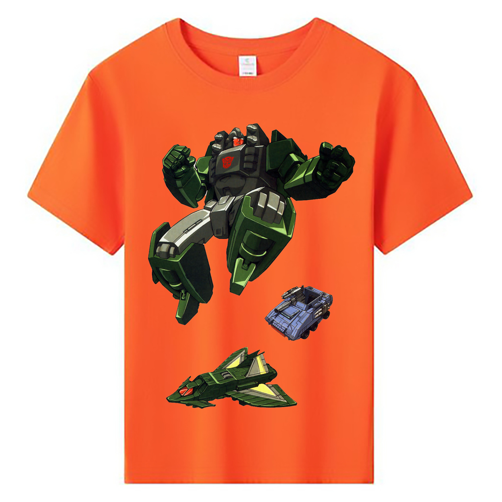 （画像用）  綿100％キッズTシャツ（フロントプリント）