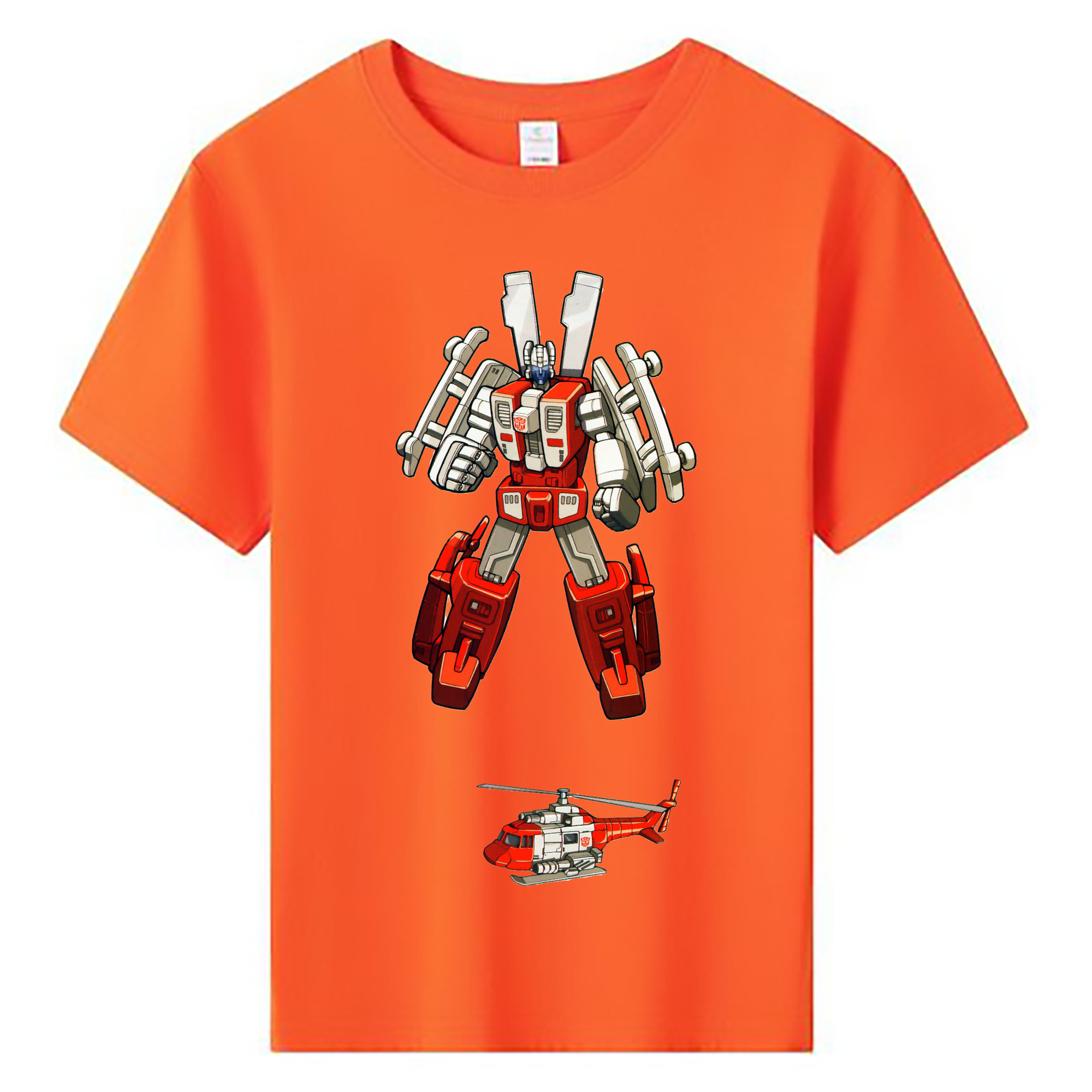 （画像用）  綿100％キッズTシャツ（フロントプリント）
