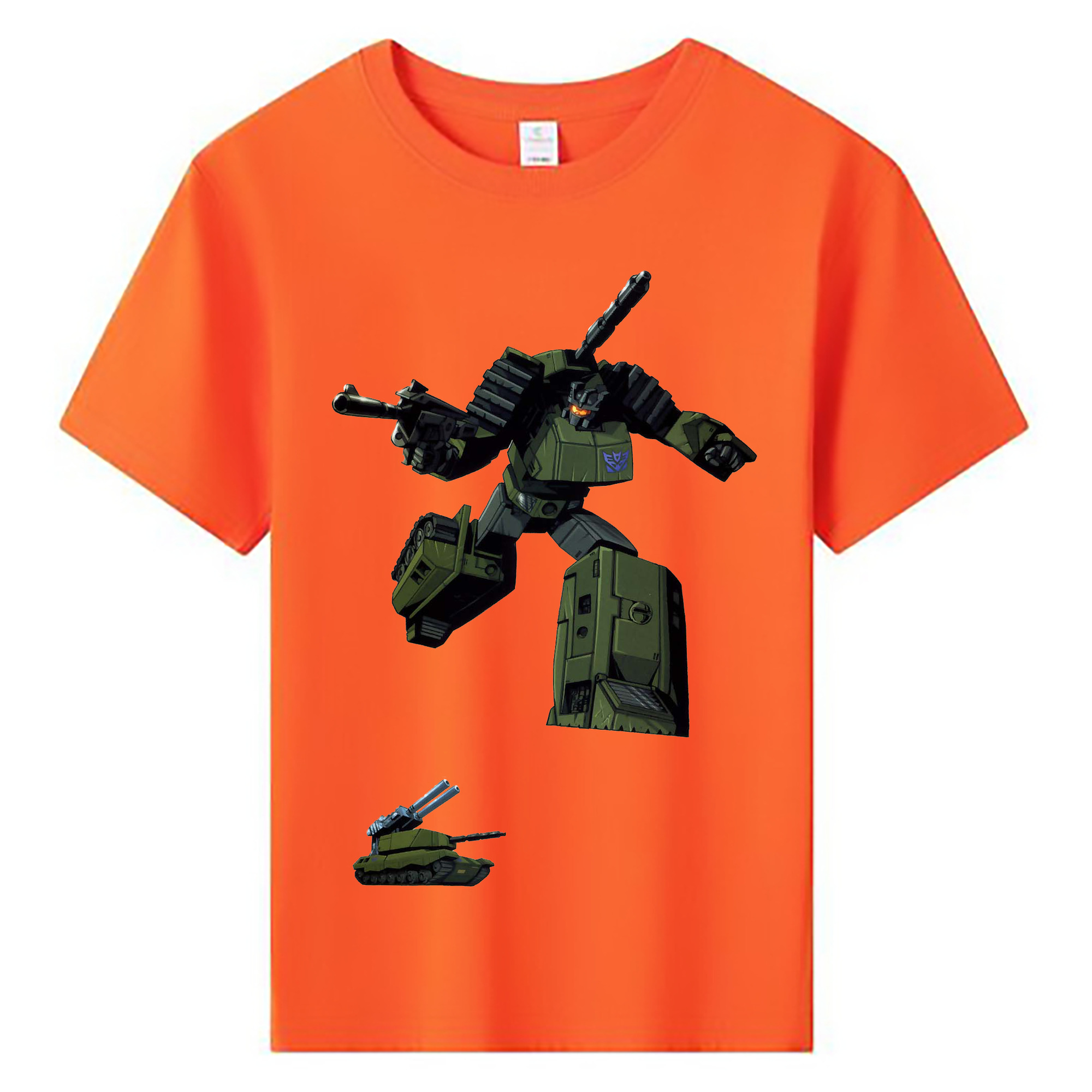 （画像用）  綿100％キッズTシャツ（フロントプリント）