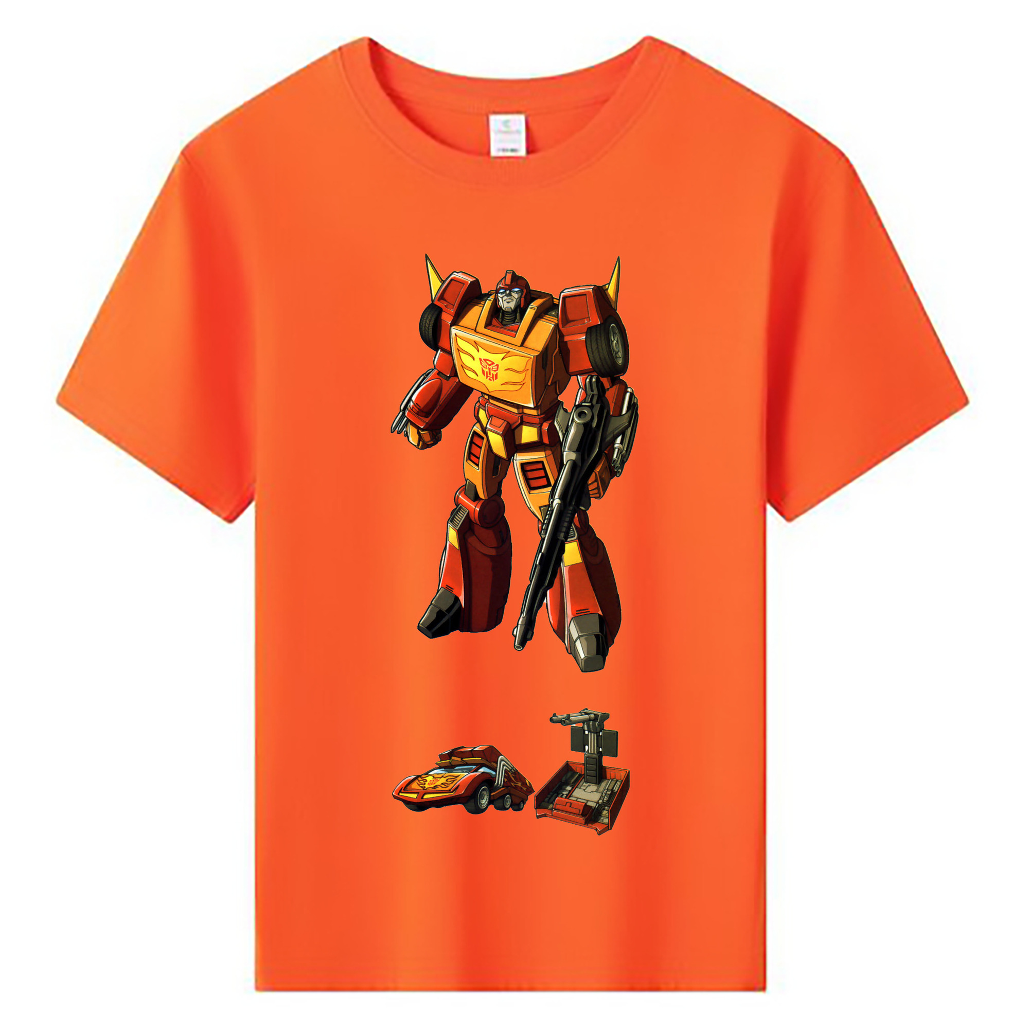 （画像用）  綿100％キッズTシャツ（フロントプリント）
