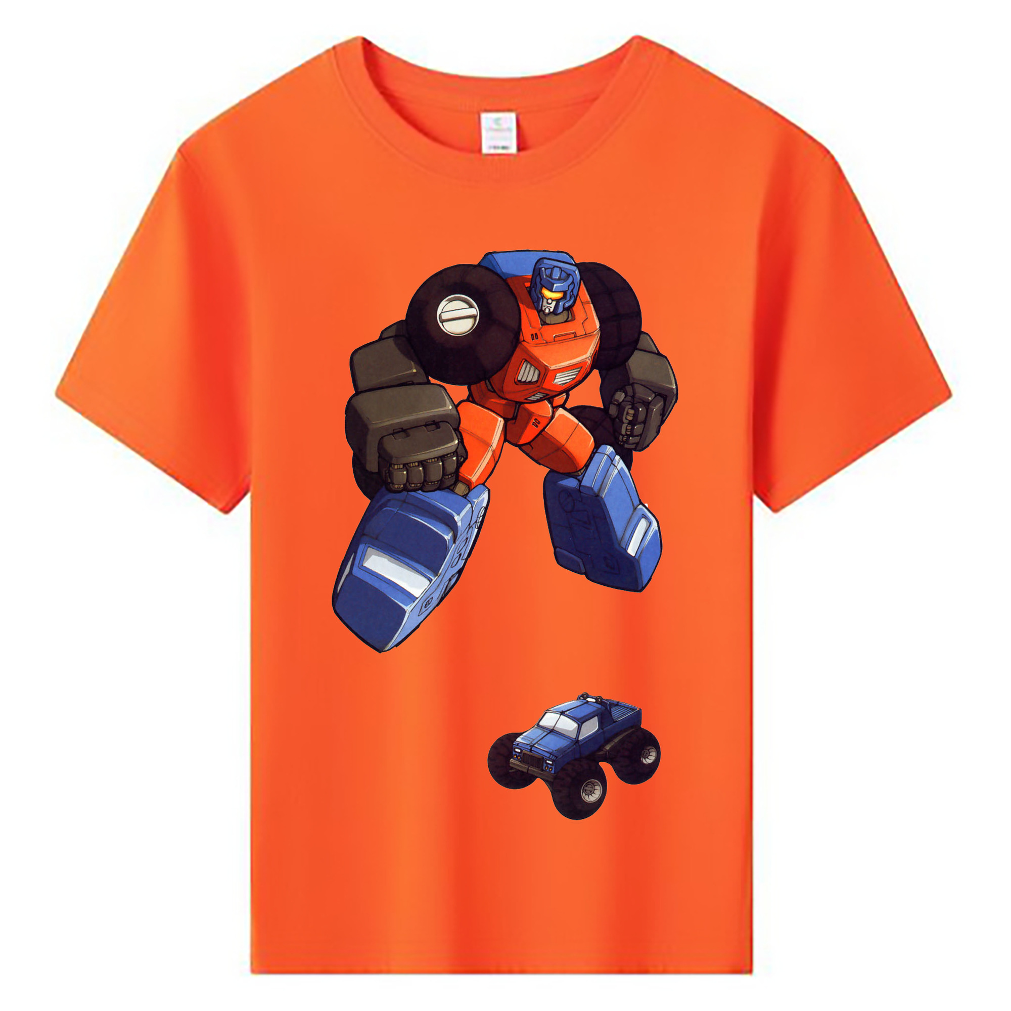 （画像用）  綿100％キッズTシャツ（フロントプリント）