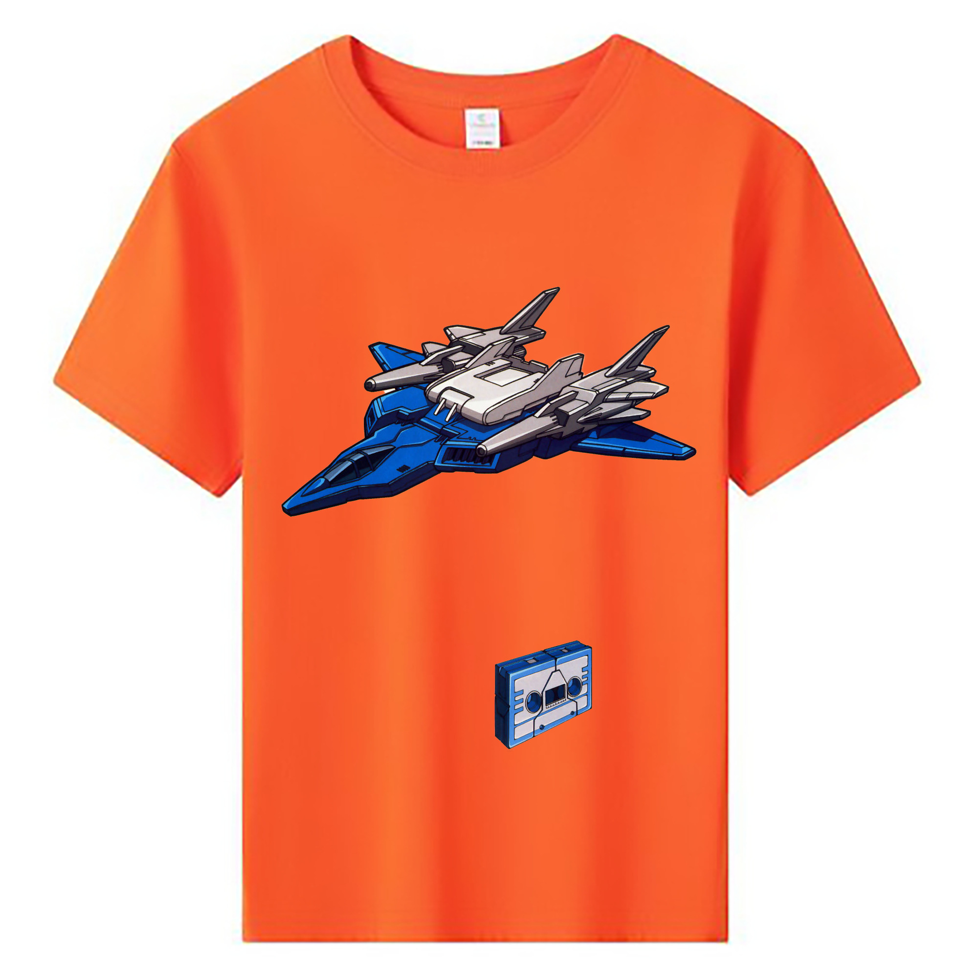 （画像用）  綿100％キッズTシャツ（フロントプリント）