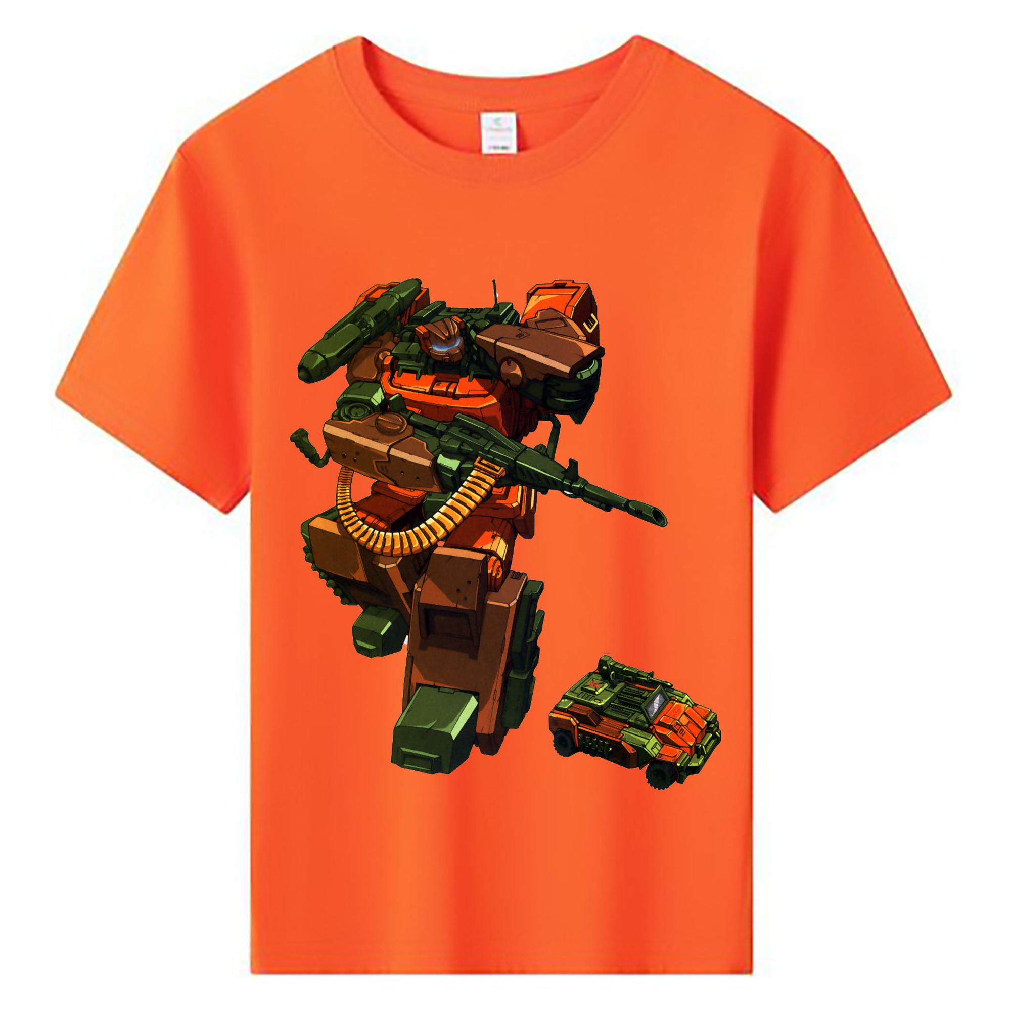 （画像用）  綿100％キッズTシャツ（フロントプリント）