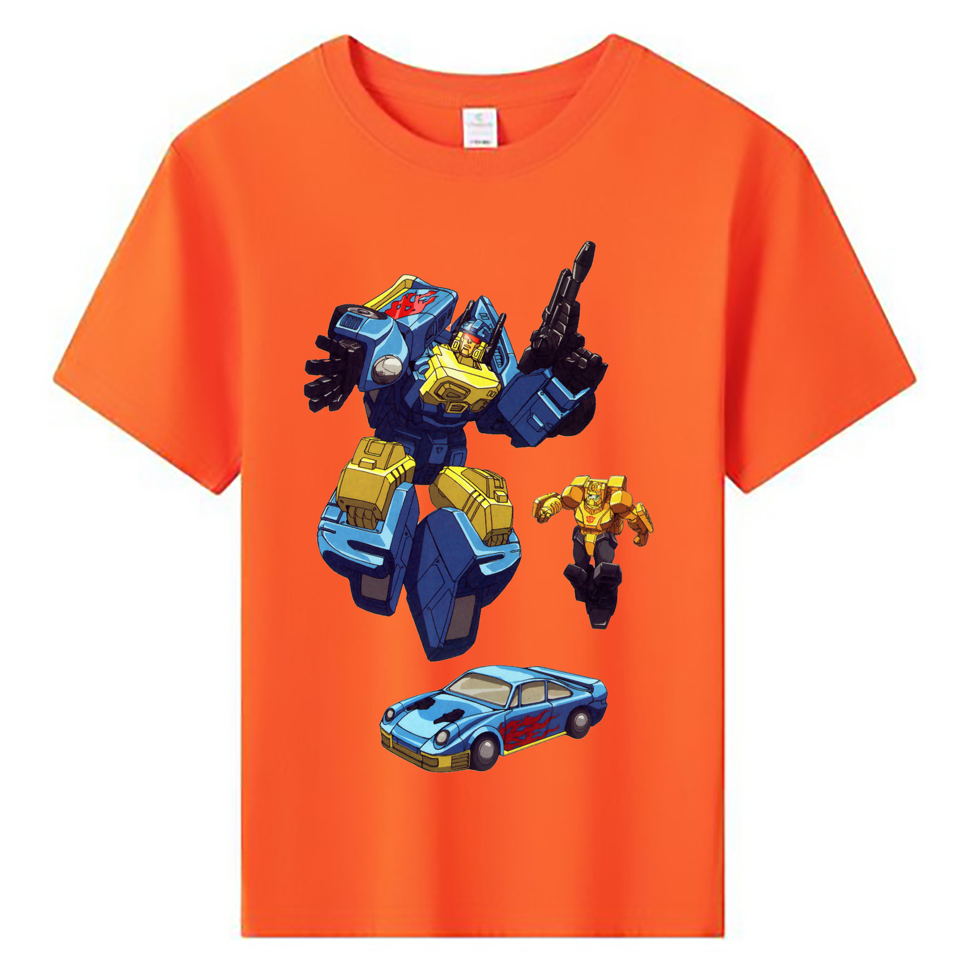 （画像用）  綿100％キッズTシャツ（フロントプリント）