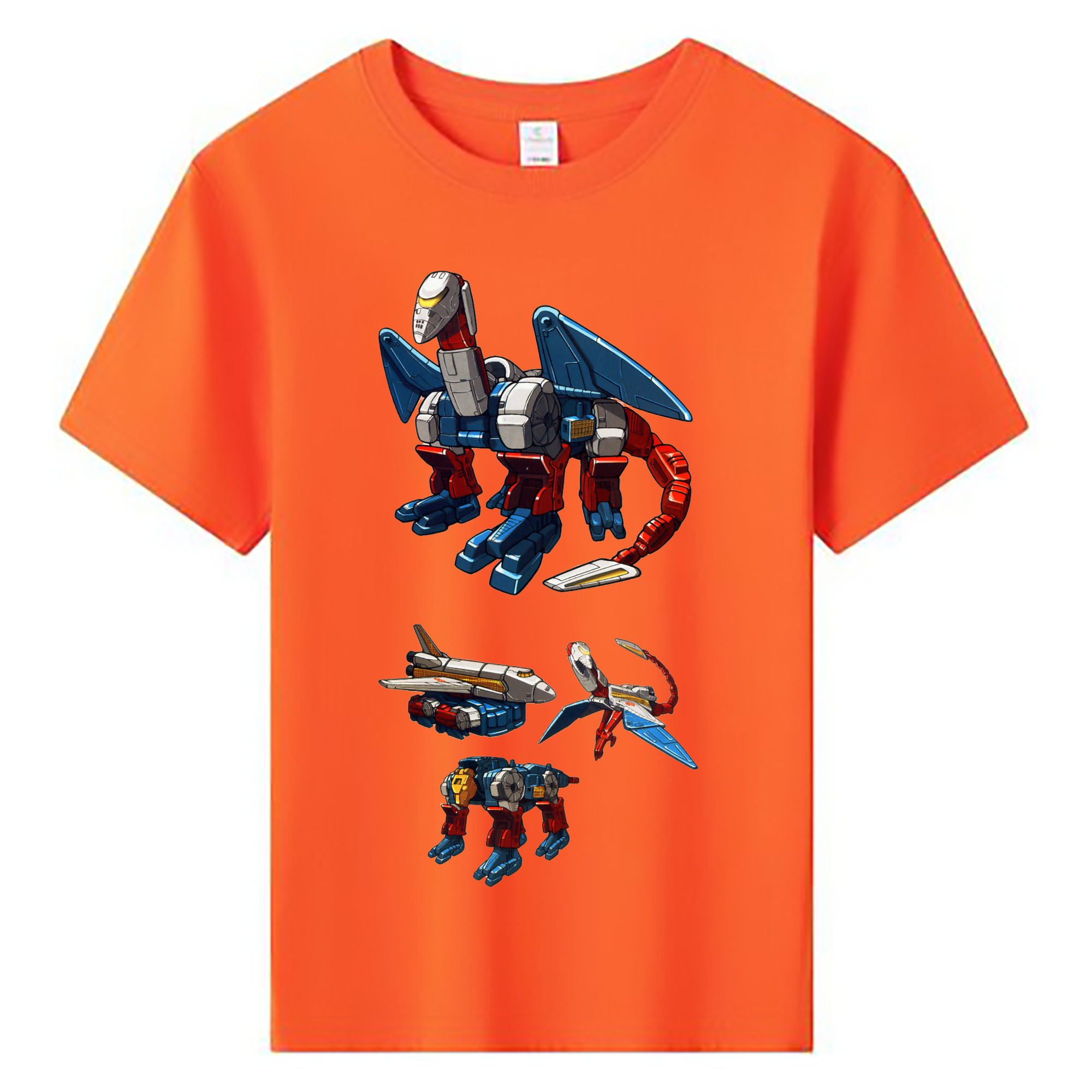 （画像用）  綿100％キッズTシャツ（フロントプリント）