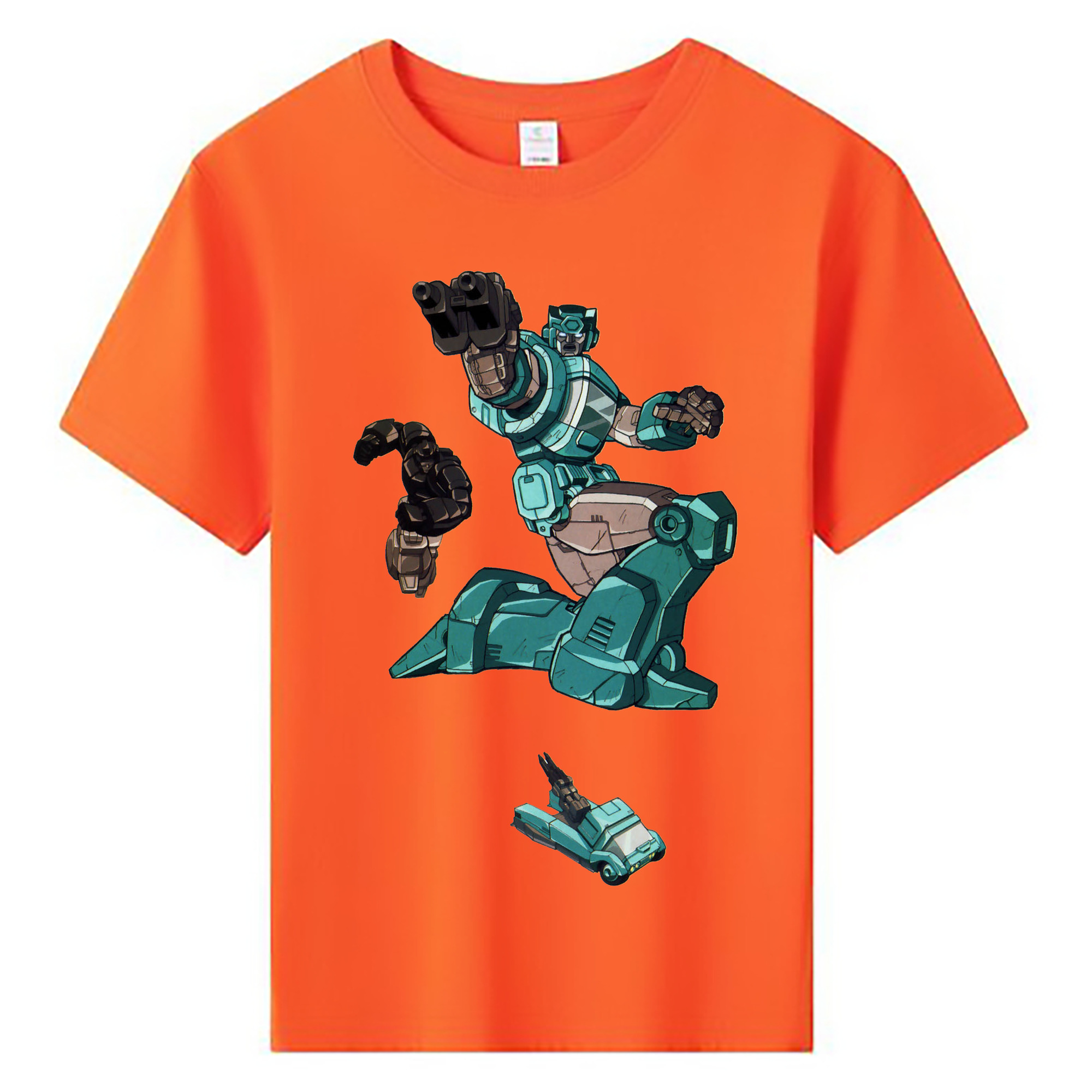 （画像用）  綿100％キッズTシャツ（フロントプリント）