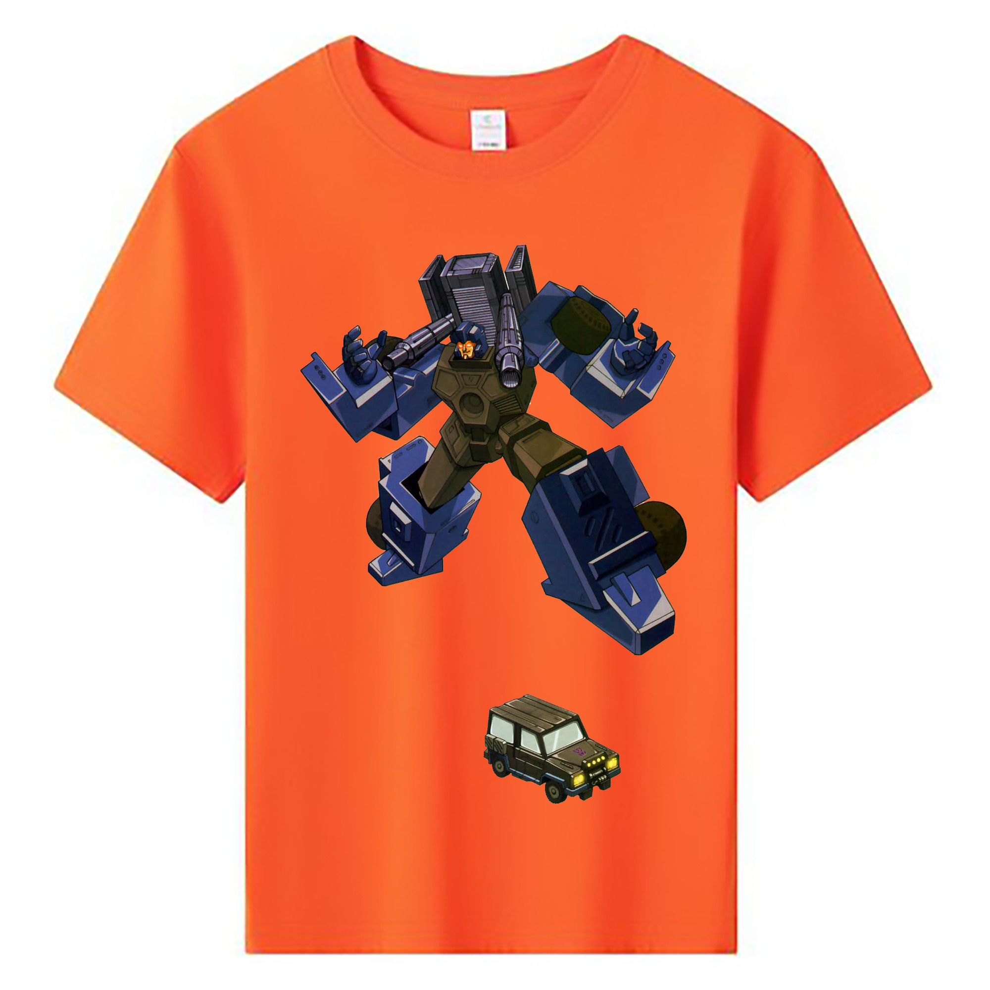 （画像用）  綿100％キッズTシャツ（フロントプリント）