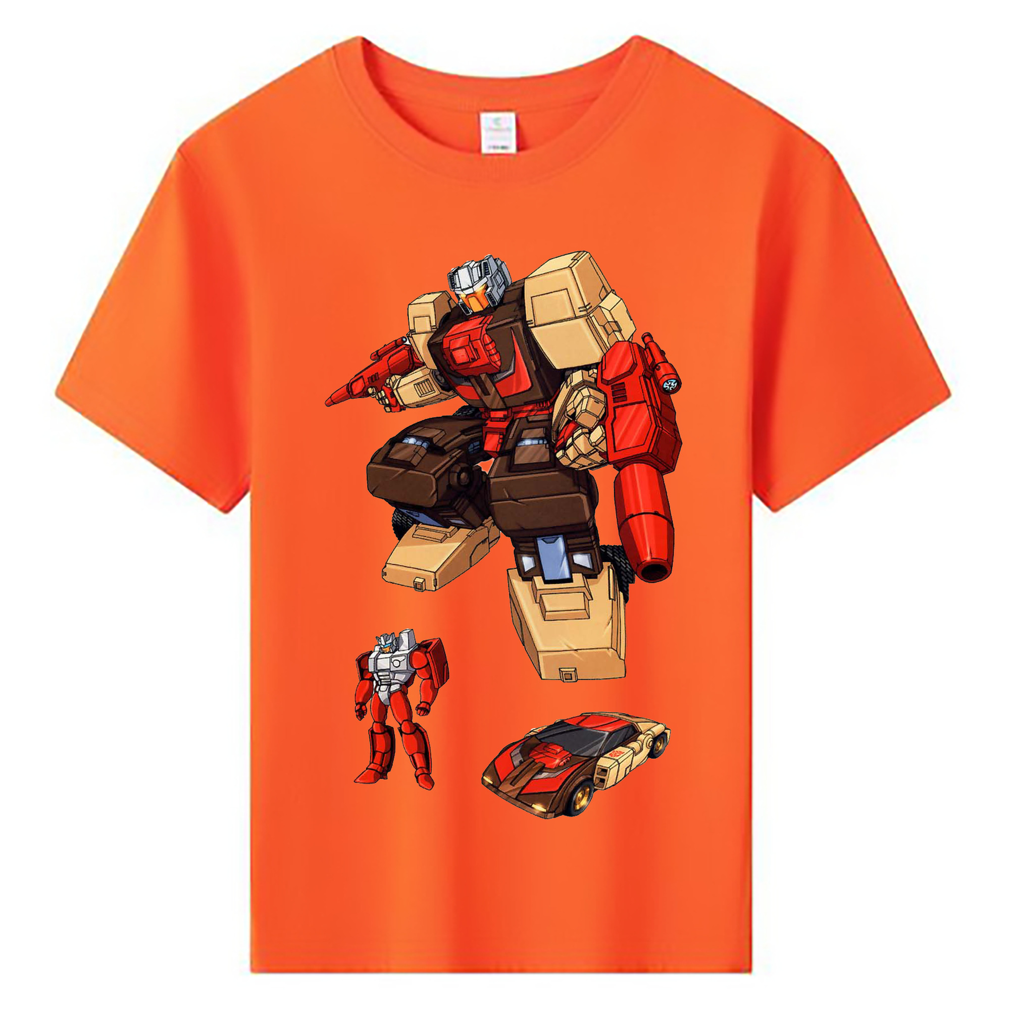 （画像用）  綿100％キッズTシャツ（フロントプリント）