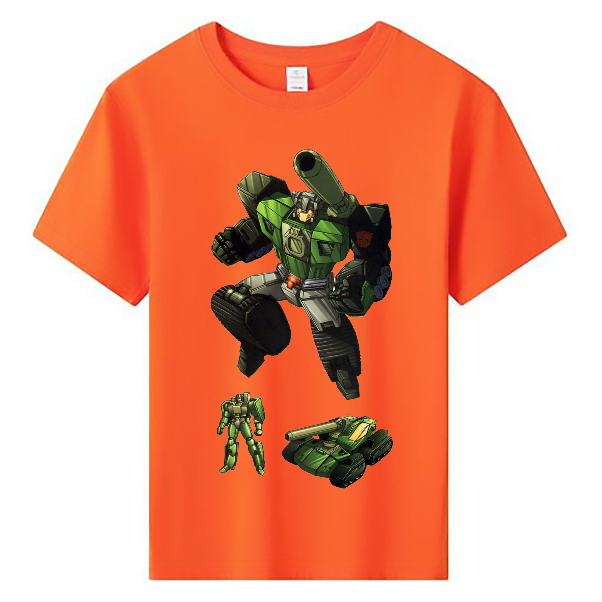 （画像用）  綿100％キッズTシャツ（フロントプリント）