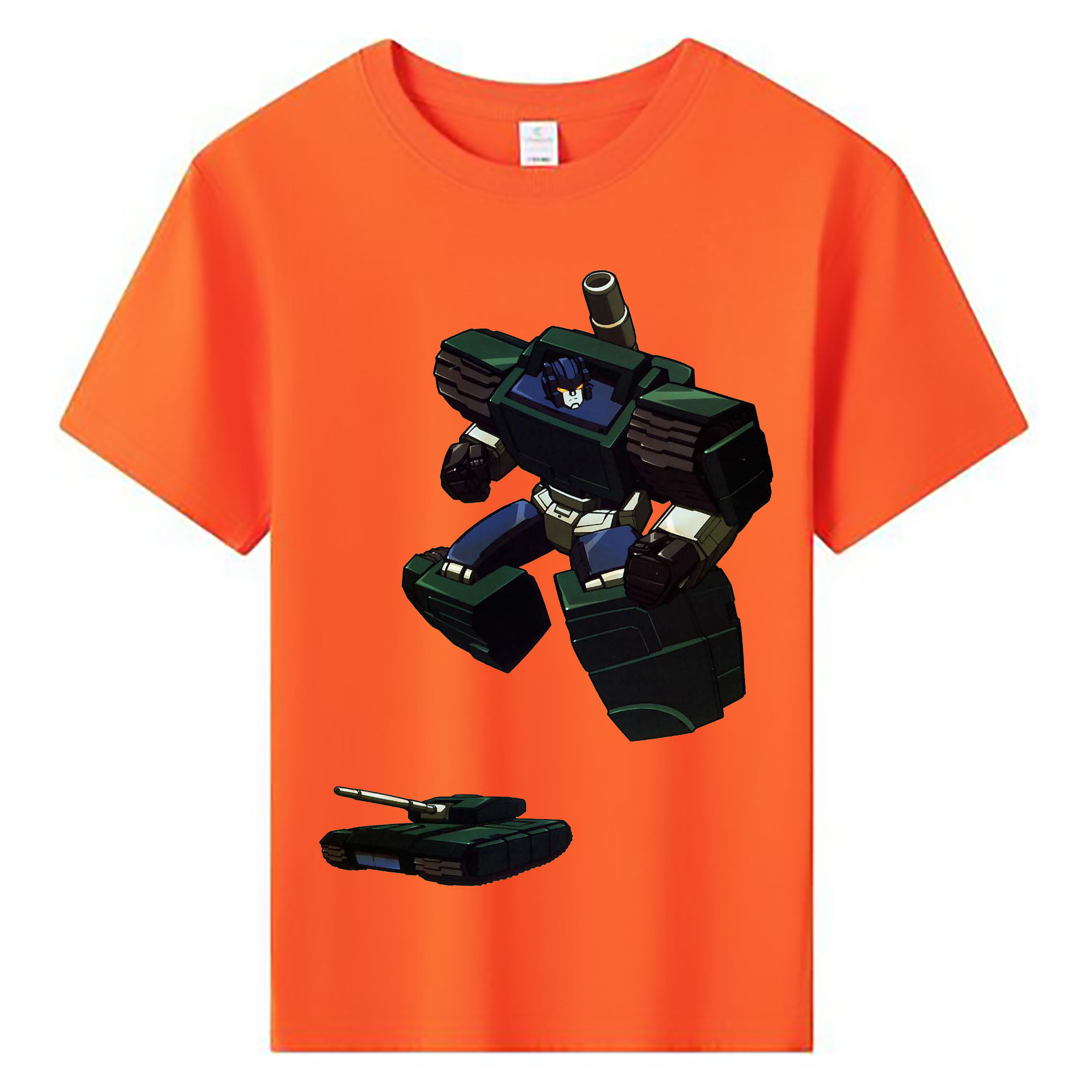 （画像用）  綿100％キッズTシャツ（フロントプリント）