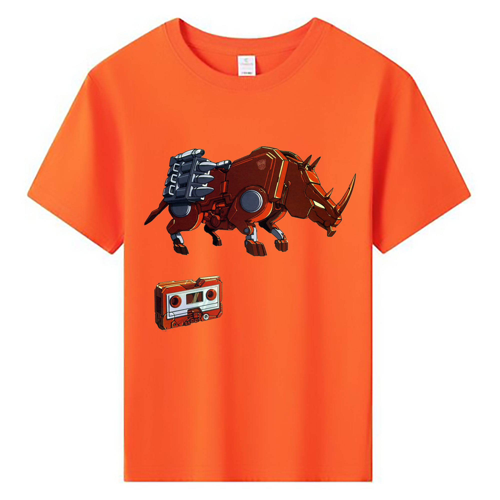 （画像用）  綿100％キッズTシャツ（フロントプリント）
