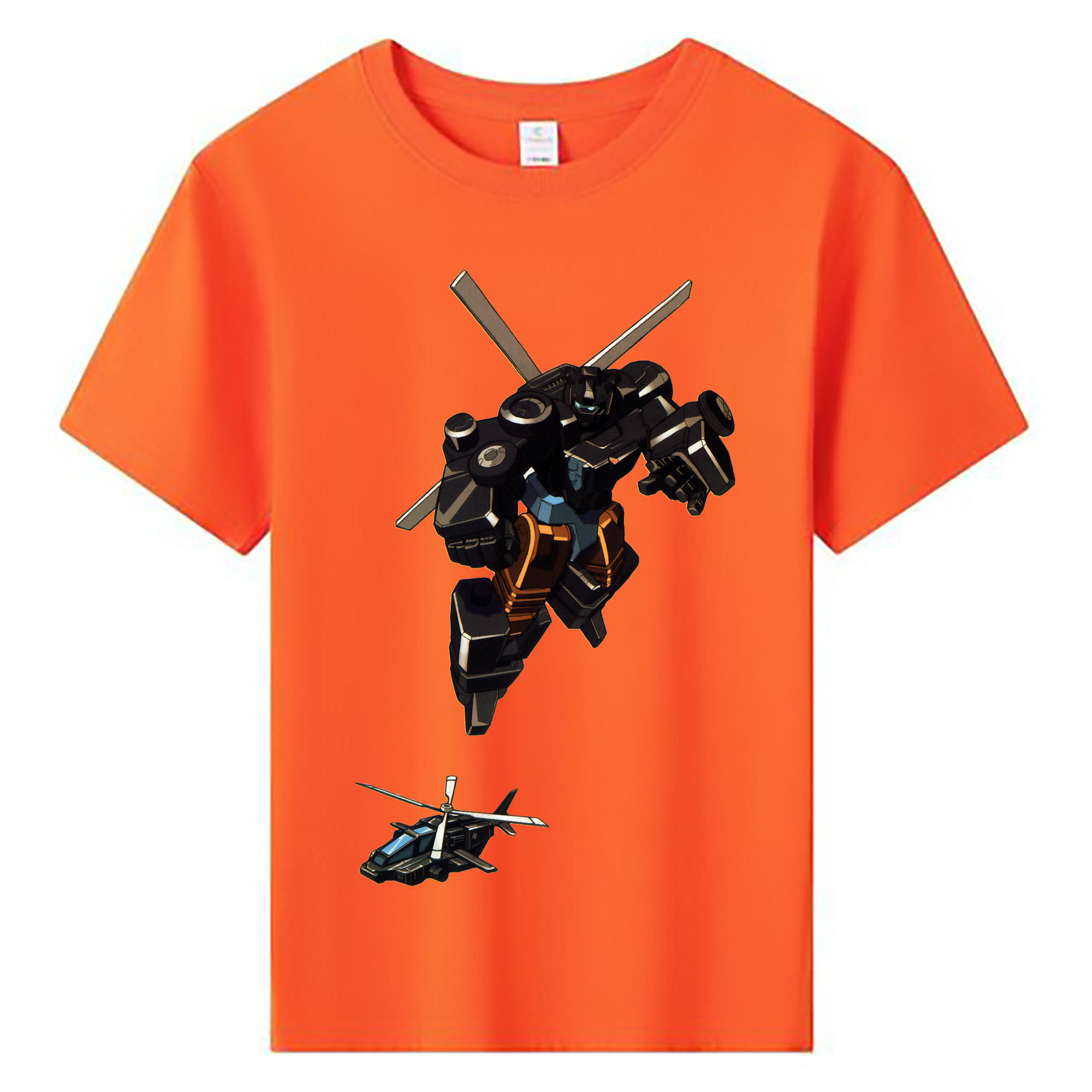 （画像用）  綿100％キッズTシャツ（フロントプリント）