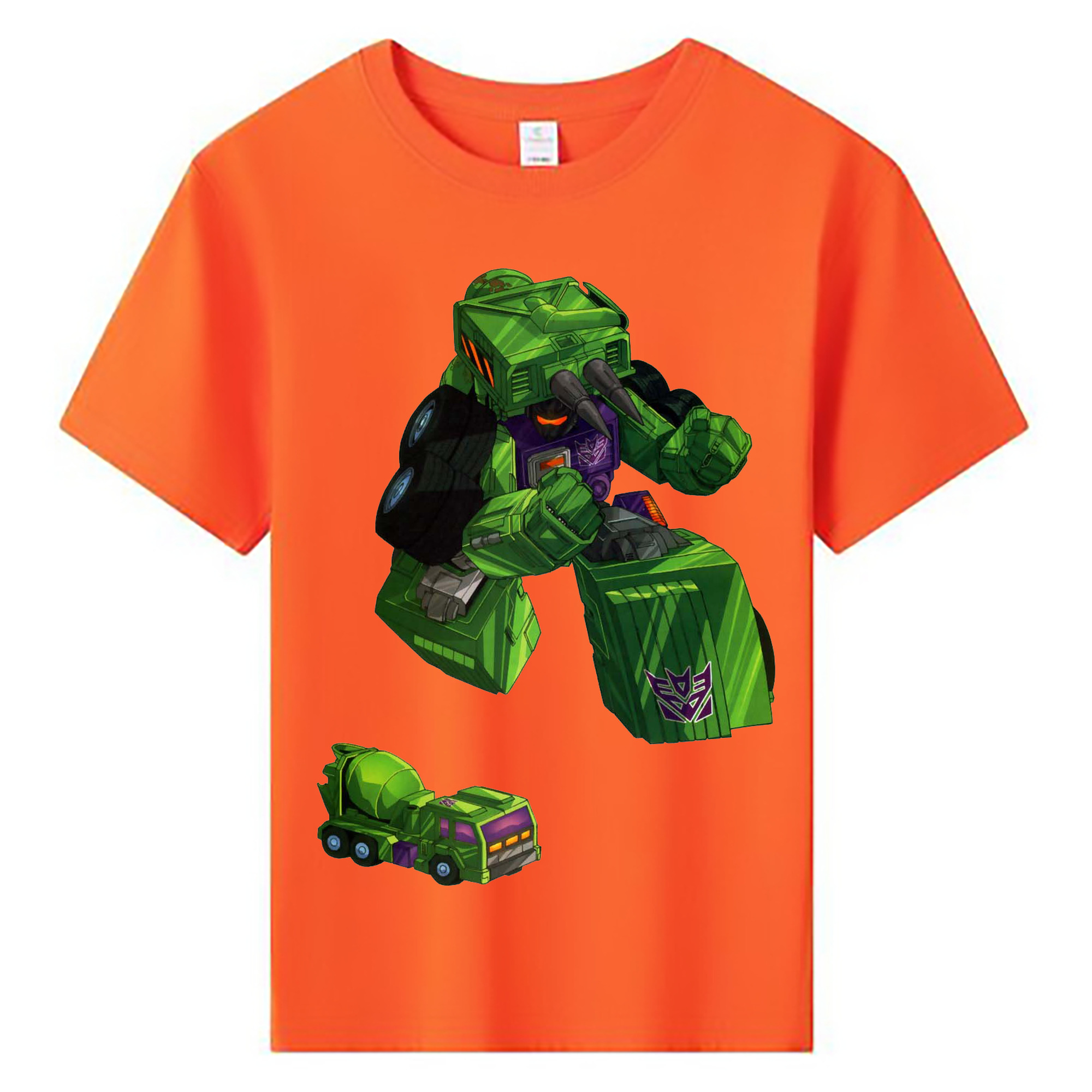 （画像用）  綿100％キッズTシャツ（フロントプリント）