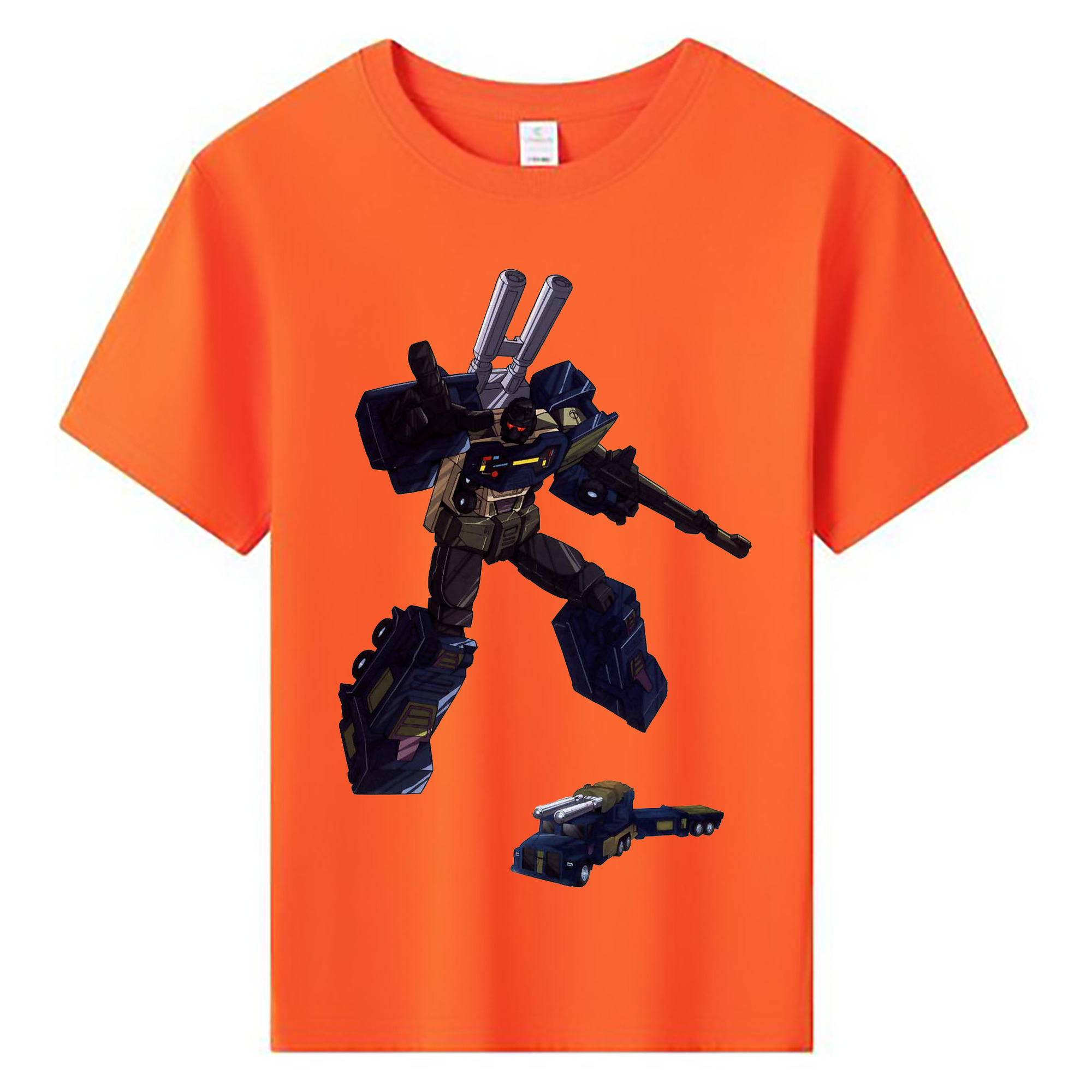 （画像用）  綿100％キッズTシャツ（フロントプリント）