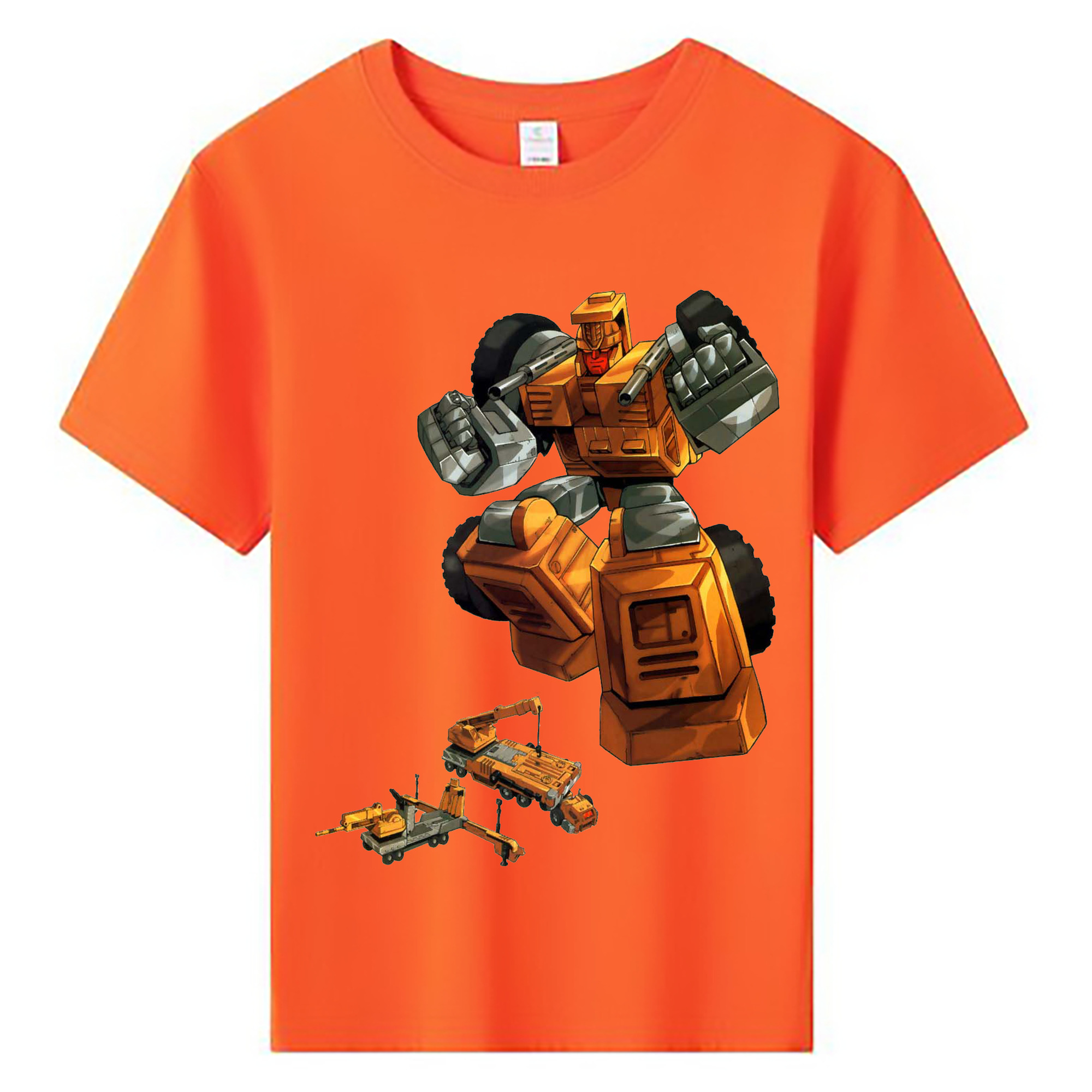 （画像用）  綿100％キッズTシャツ（フロントプリント）