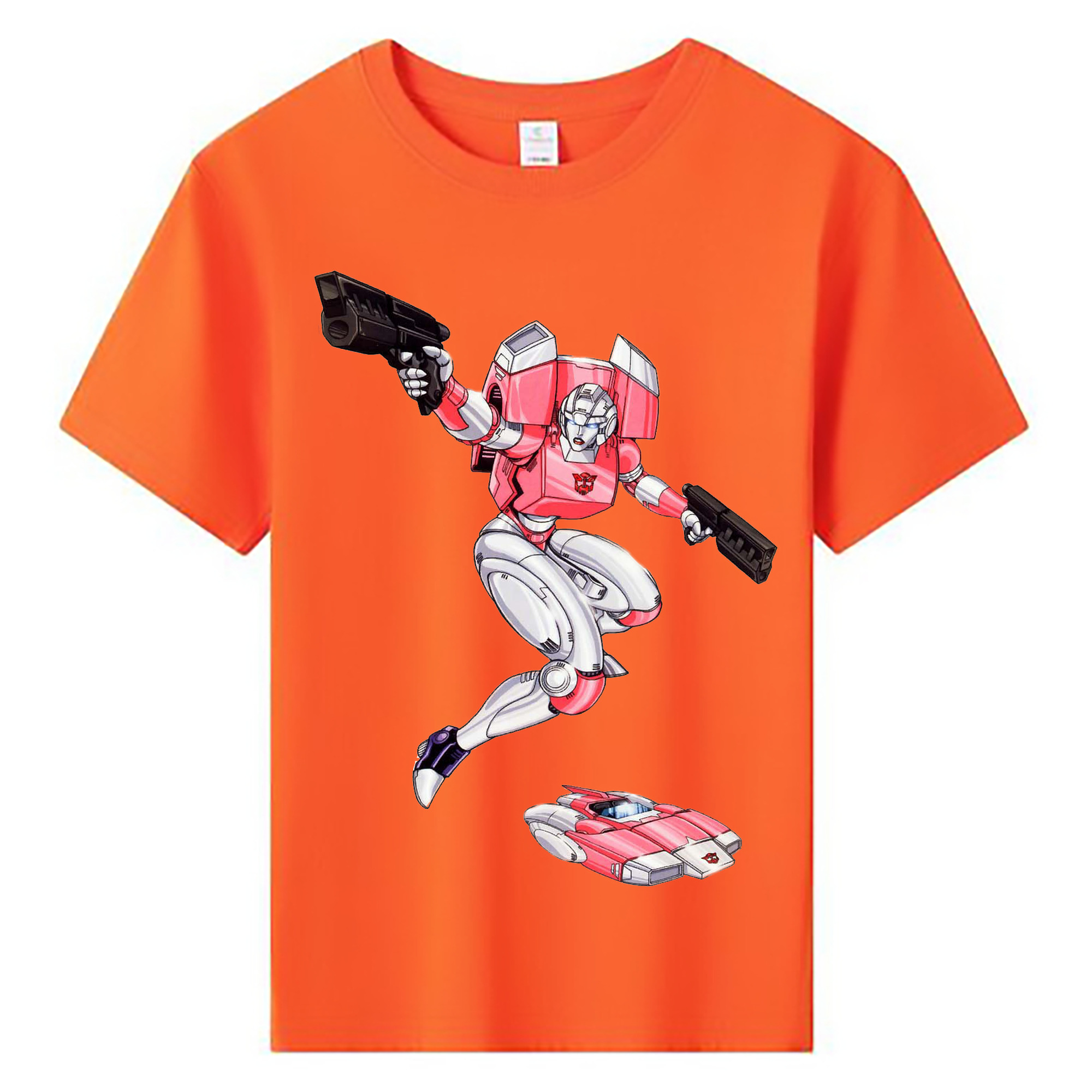 （画像用）  綿100％キッズTシャツ（フロントプリント）