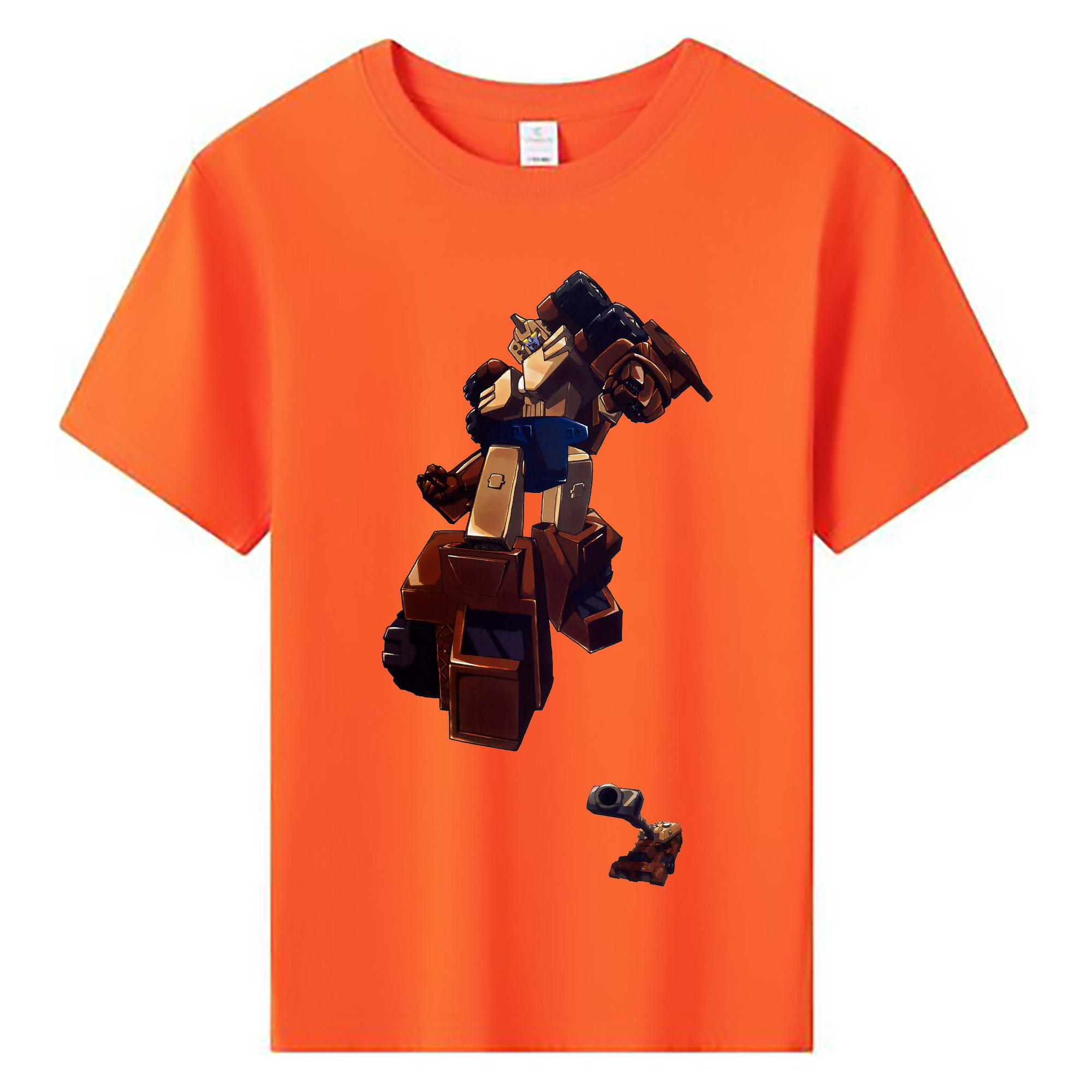 （画像用）  綿100％キッズTシャツ（フロントプリント）
