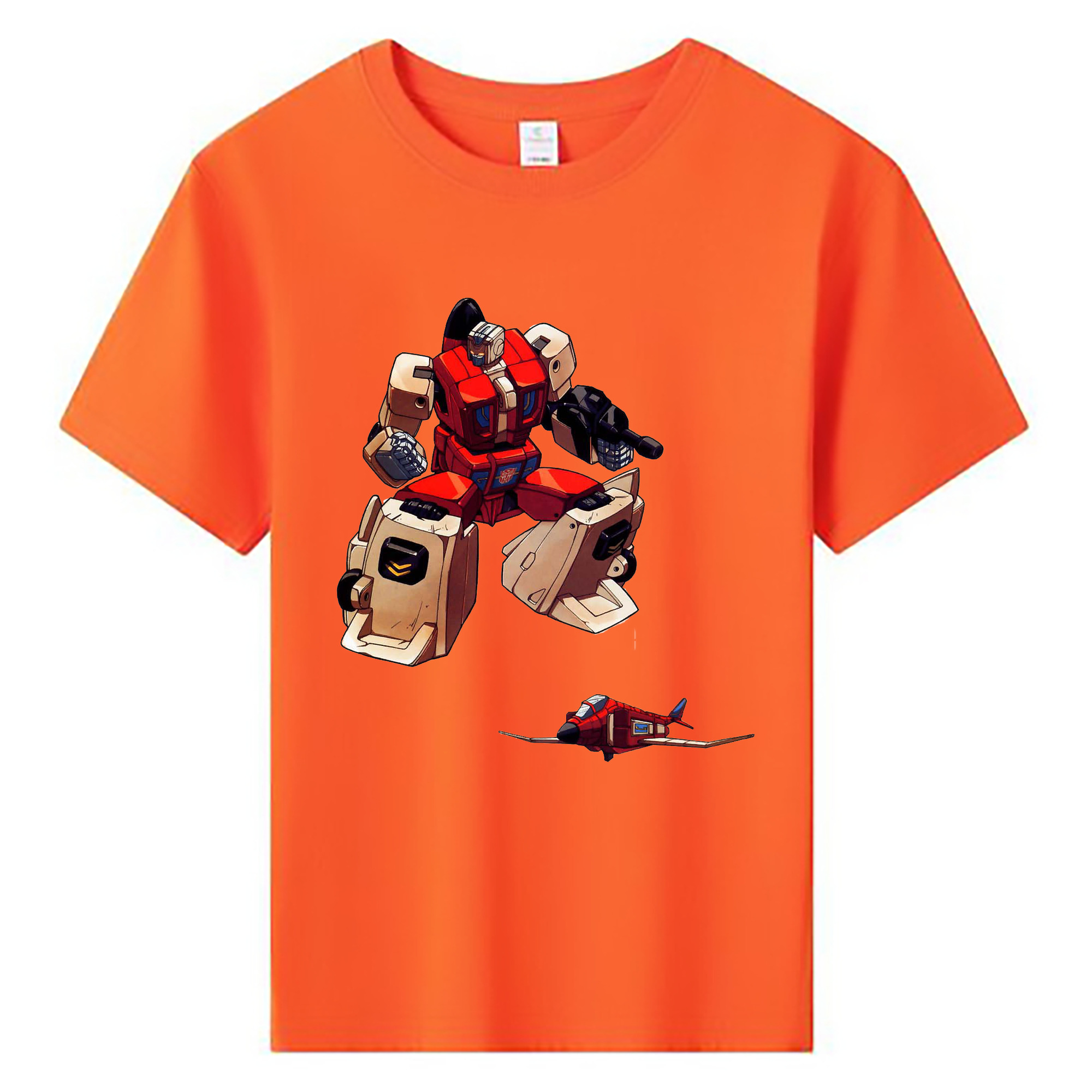 （画像用）  綿100％キッズTシャツ（フロントプリント）